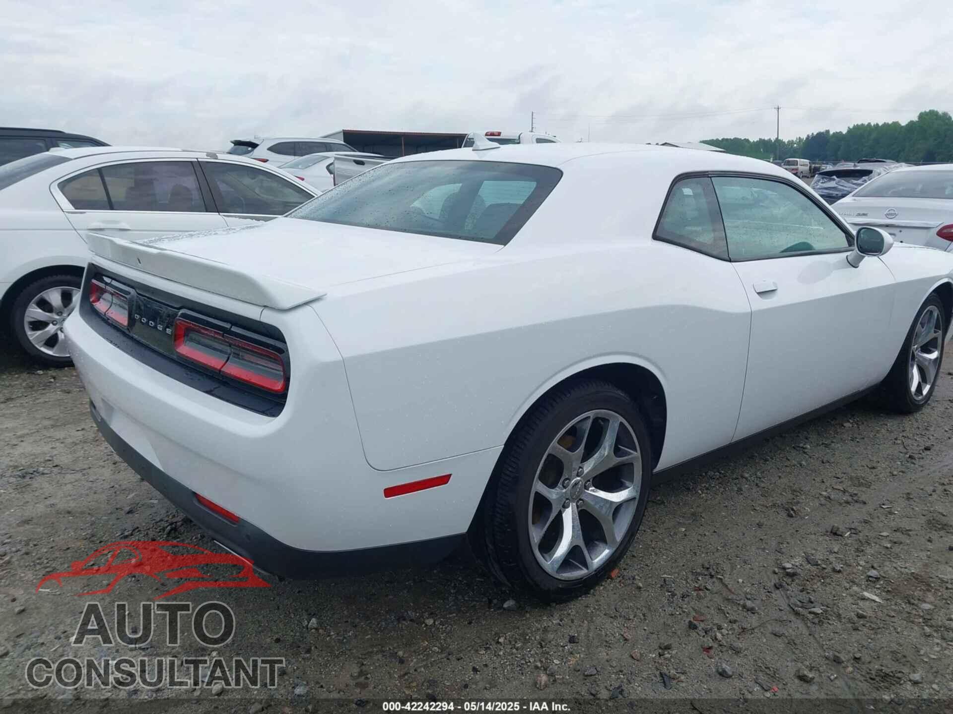 DODGE CHALLENGER 2016 - 2C3CDZAG5GH290490
