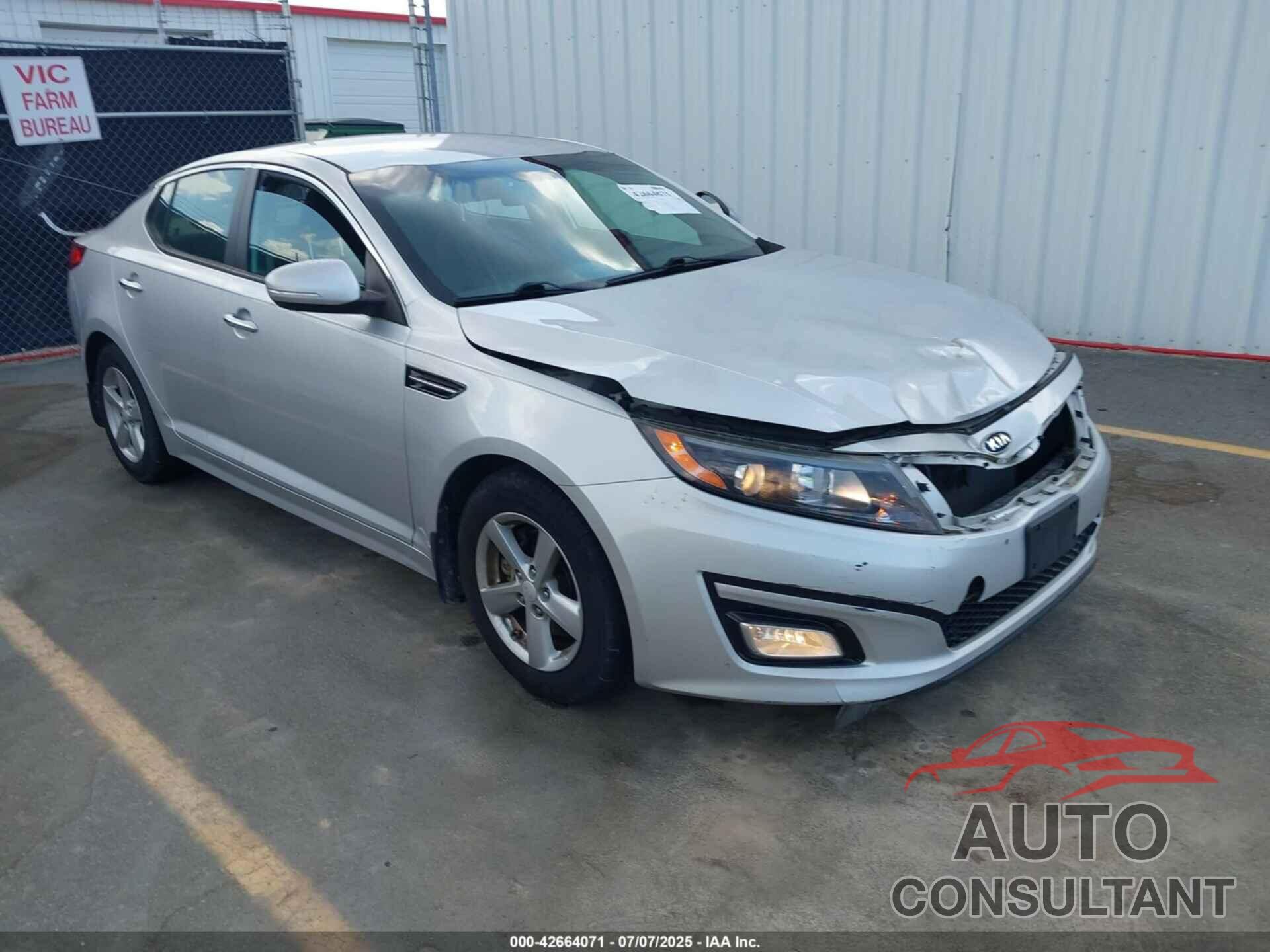KIA OPTIMA 2015 - 5XXGM4A7XFG373379