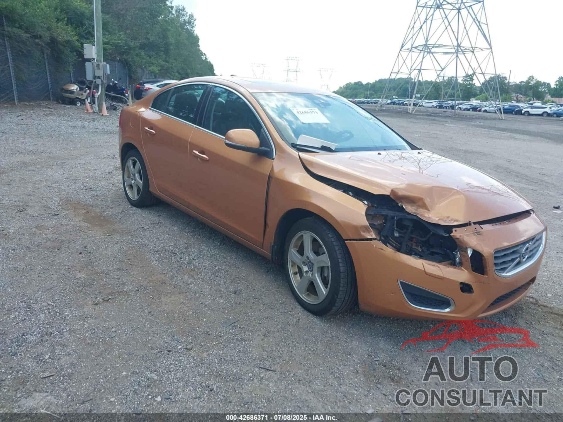 VOLVO S60 2012 - YV1622FS5C2095571