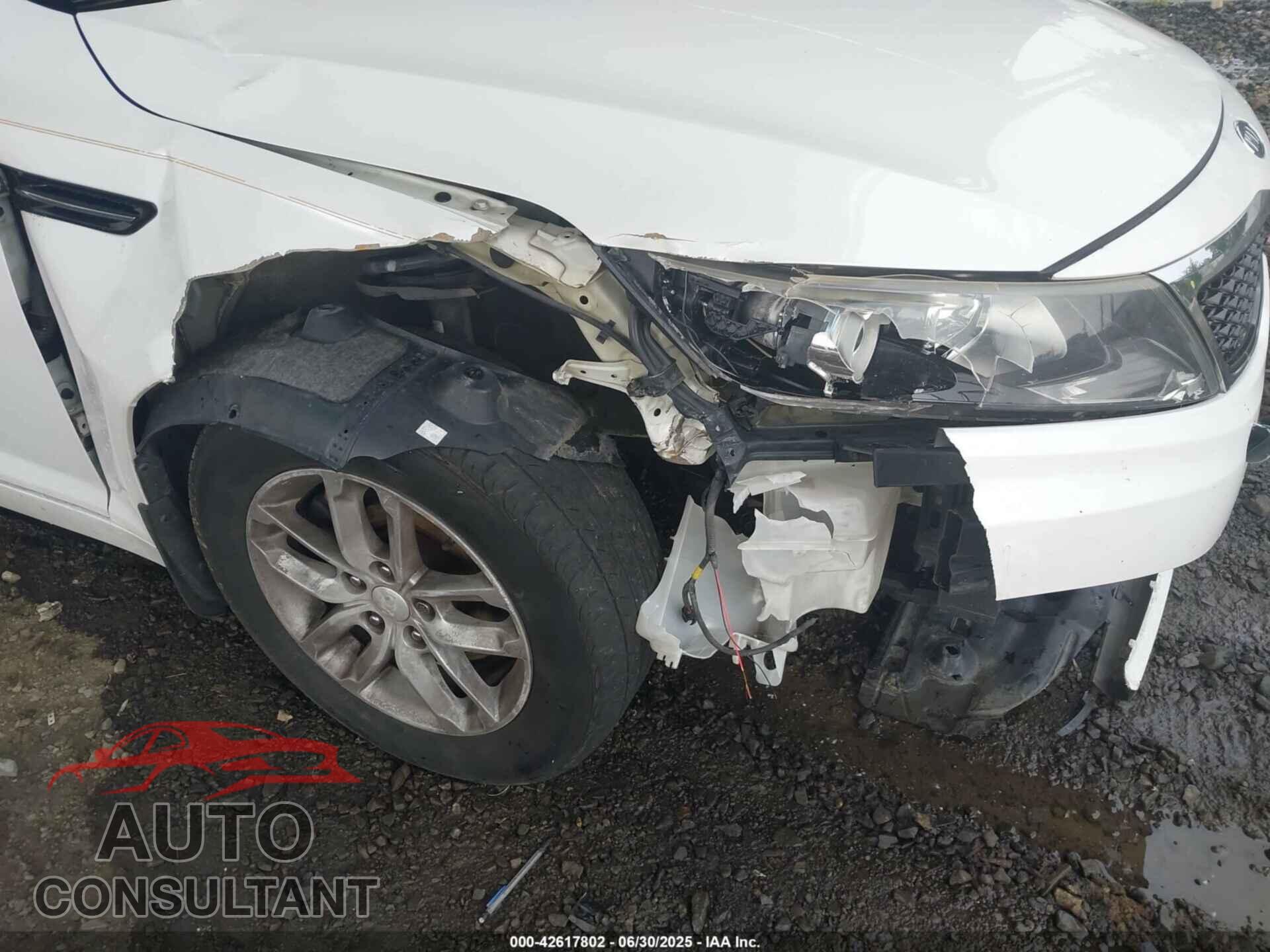 KIA OPTIMA 2012 - KNAGM4A71C5293224