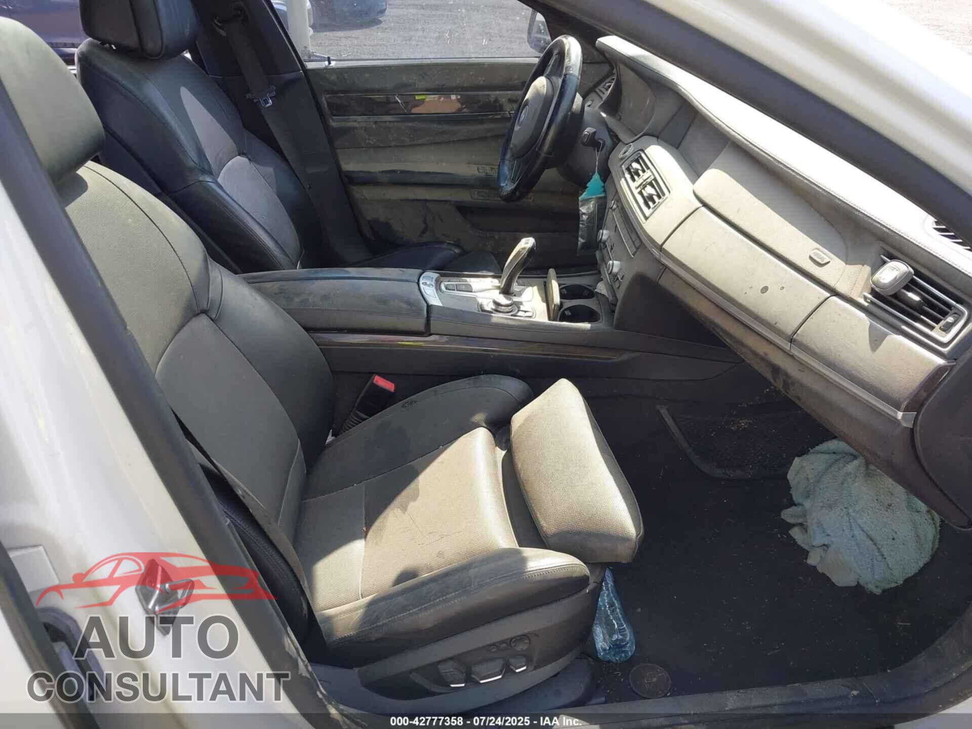 BMW 750LI 2012 - WBAKC8C54CC436405