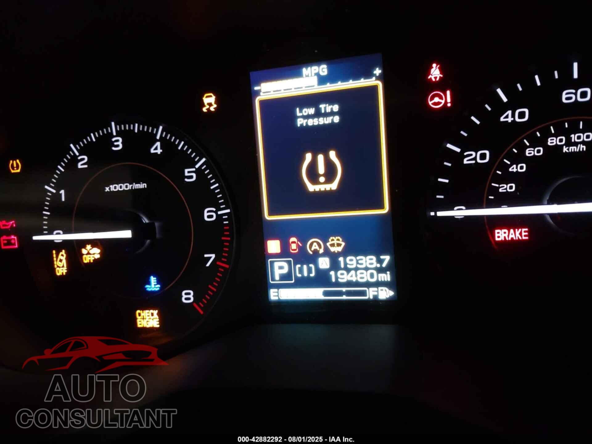 SUBARU CROSSTREK 2021 - JF2GTABC2M8367588