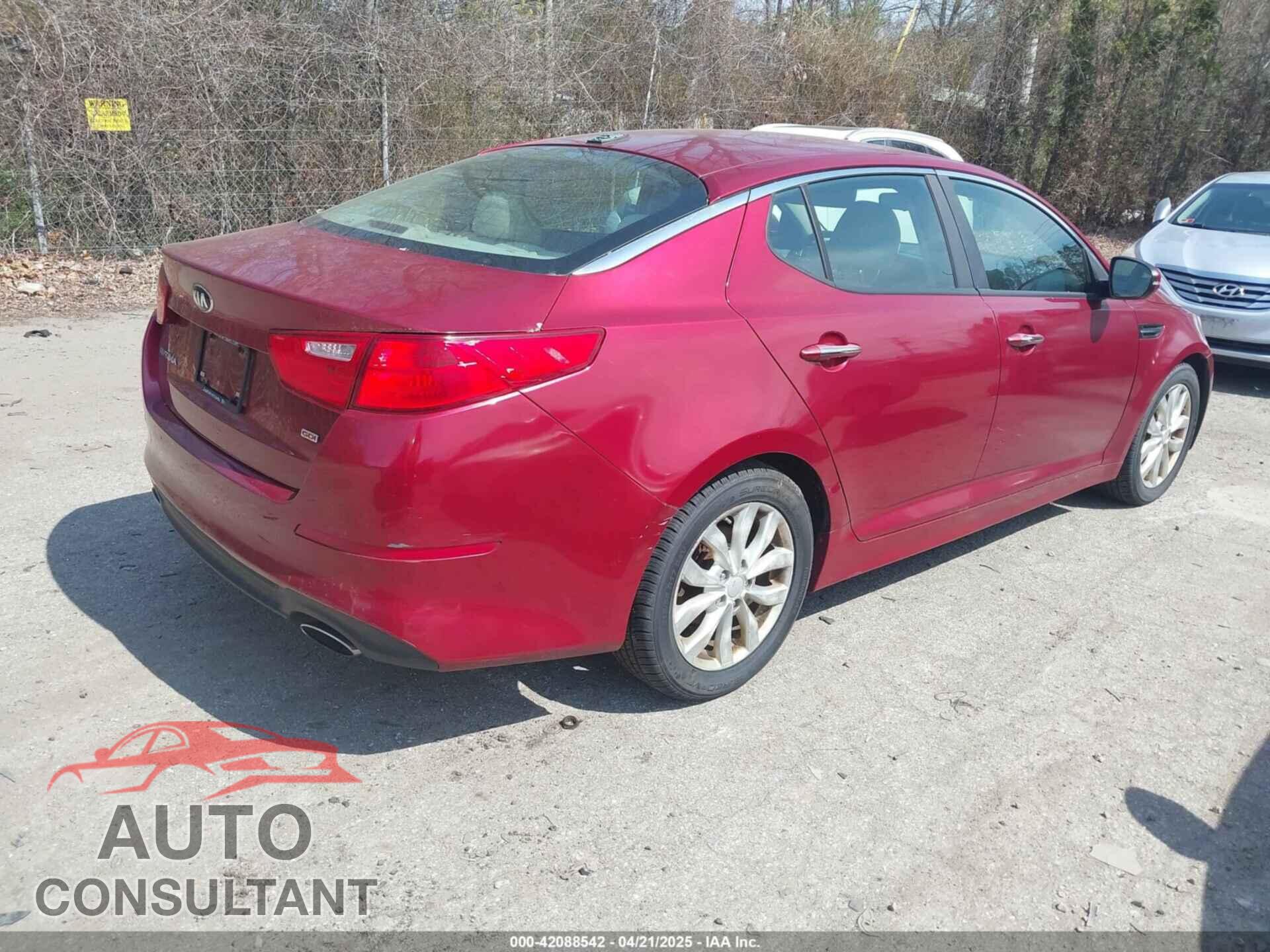 KIA OPTIMA 2014 - 5XXGM4A77EG326177