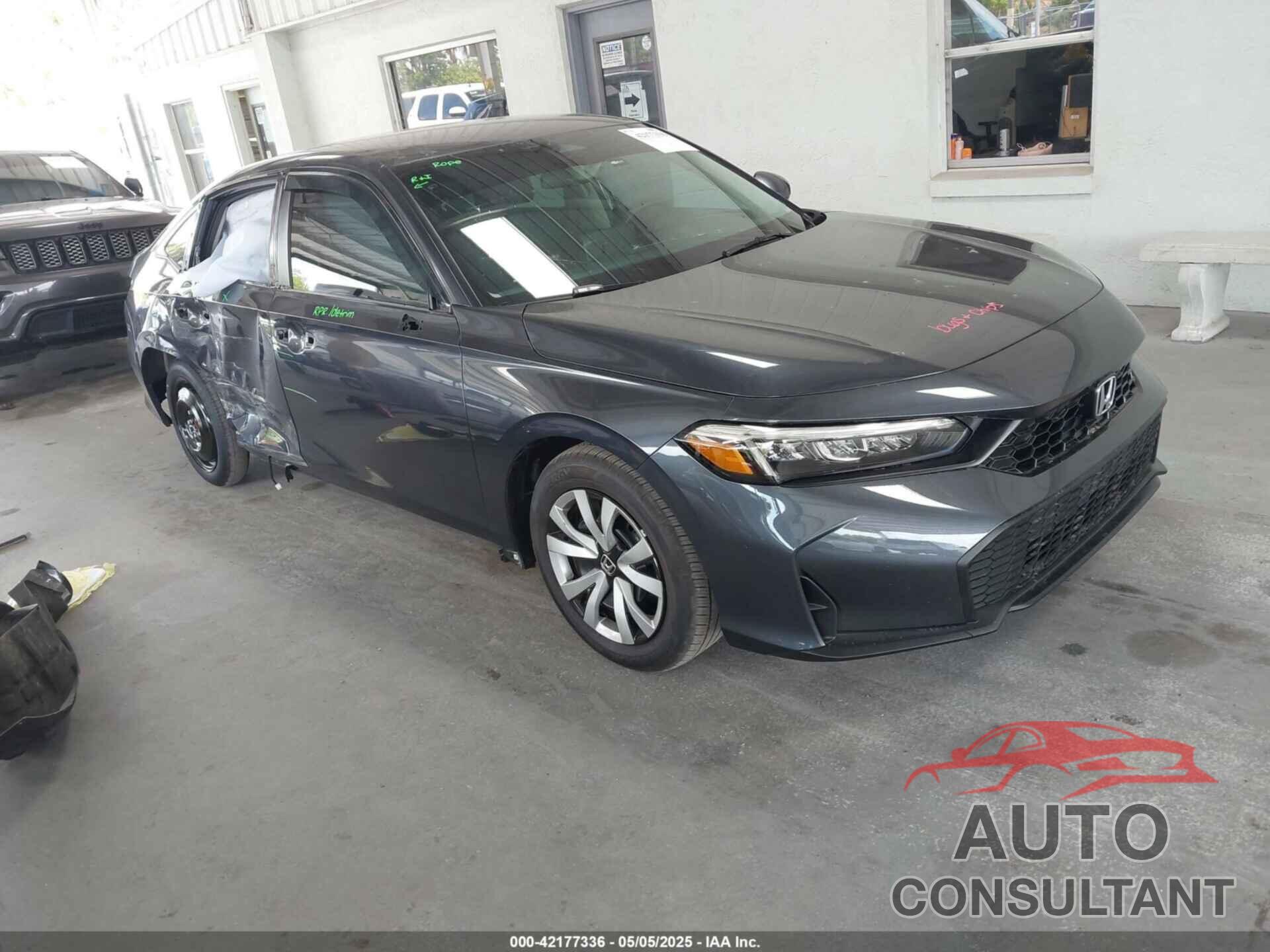 HONDA CIVIC 2025 - 2HGFE2F22SH566032
