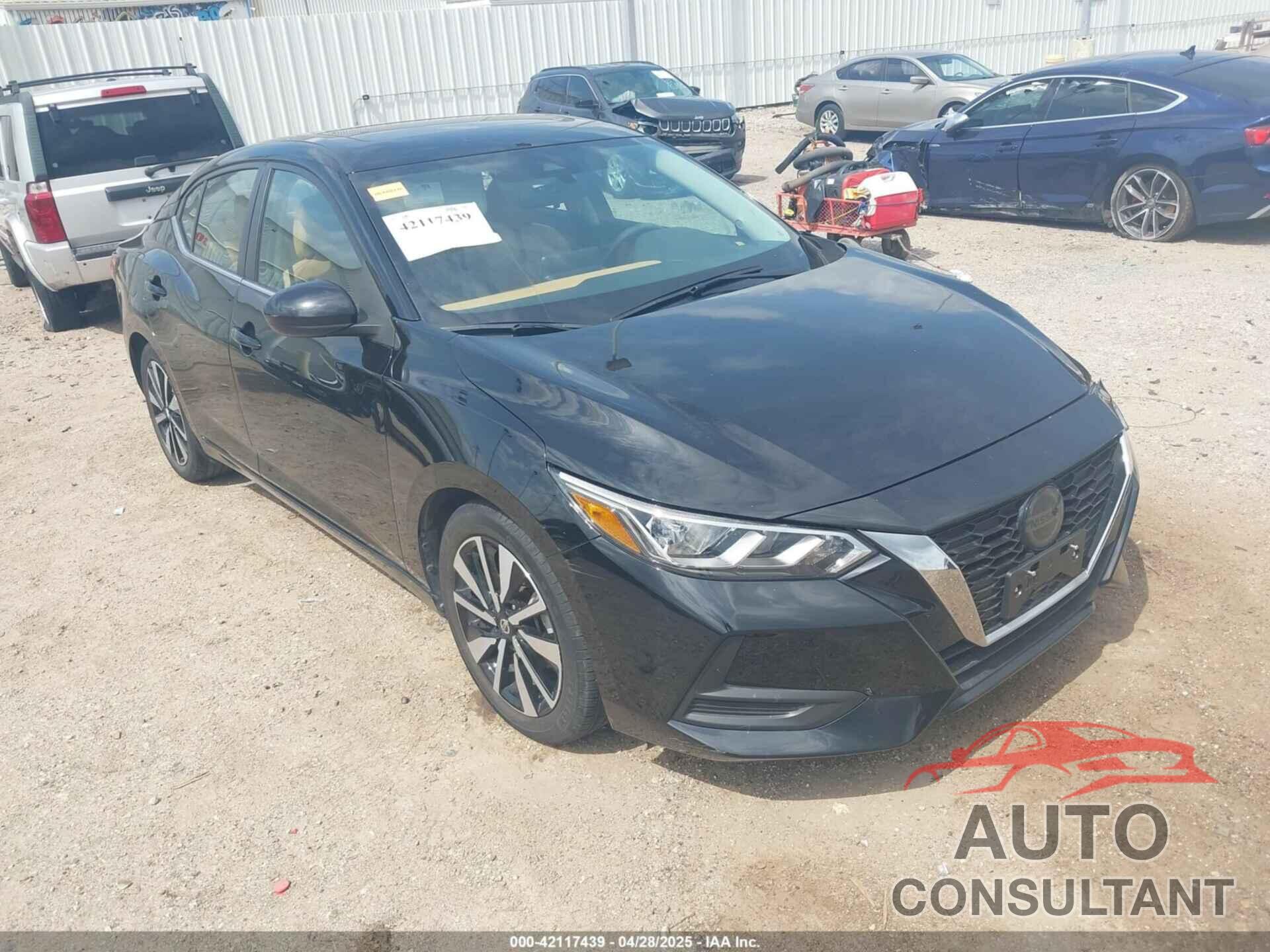 NISSAN SENTRA 2022 - 3N1AB8CV9NY313875