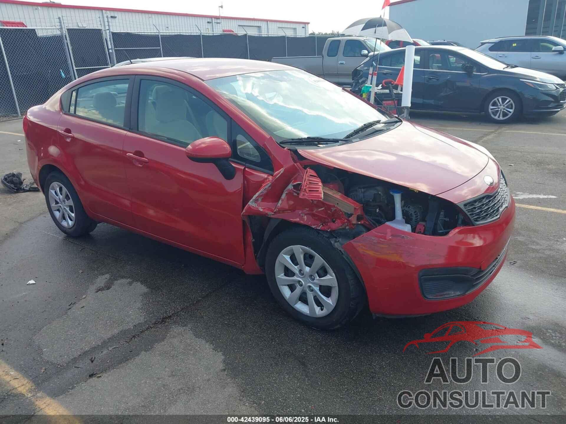 KIA RIO 2013 - KNADM4A32D6170883