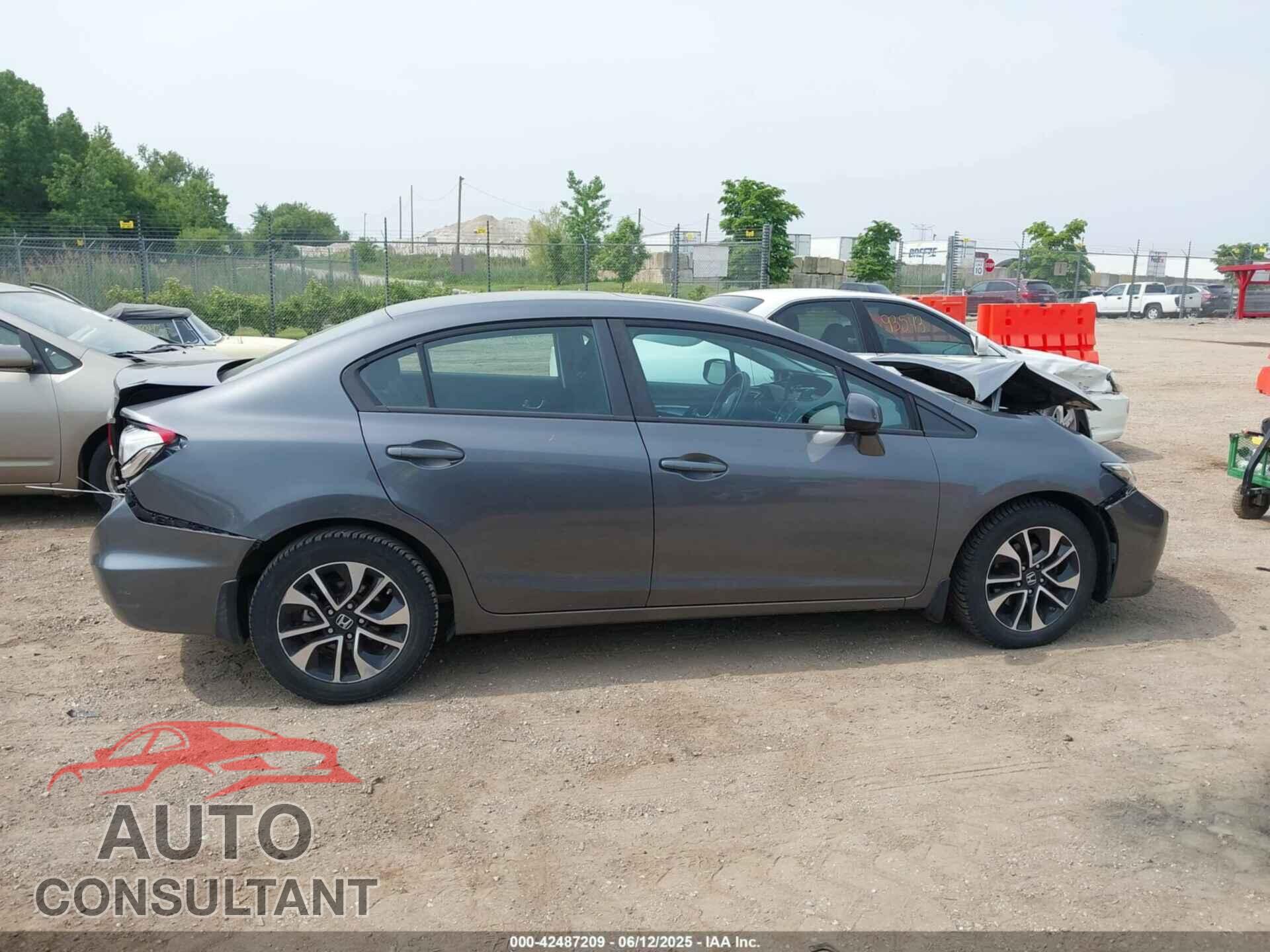 HONDA CIVIC 2013 - 19XFB2F80DE098151