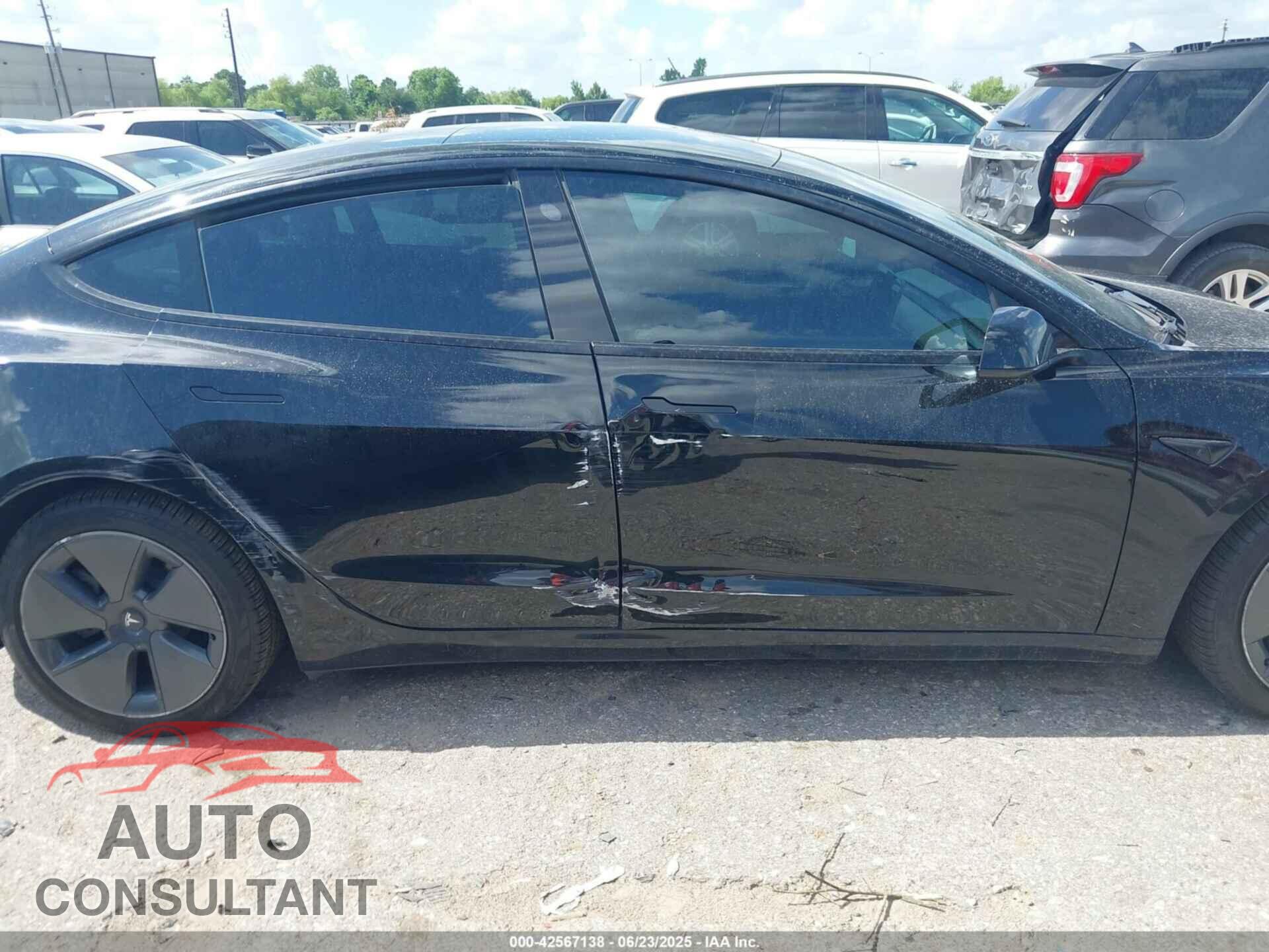 TESLA MODEL 3 2022 - 5YJ3E1EB9NF183003
