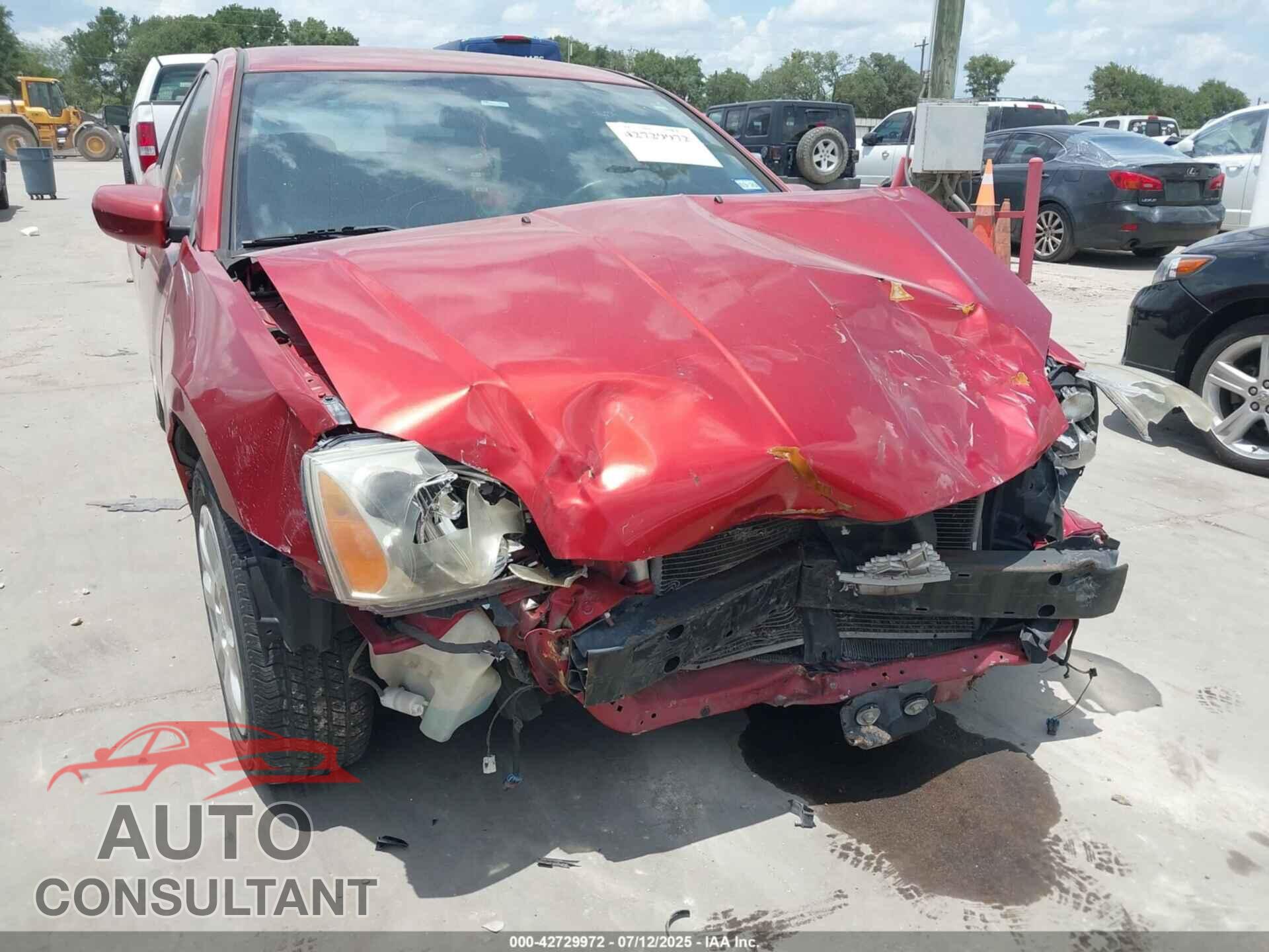 MITSUBISHI GALANT 2012 - 4A32B3FF2CE014583