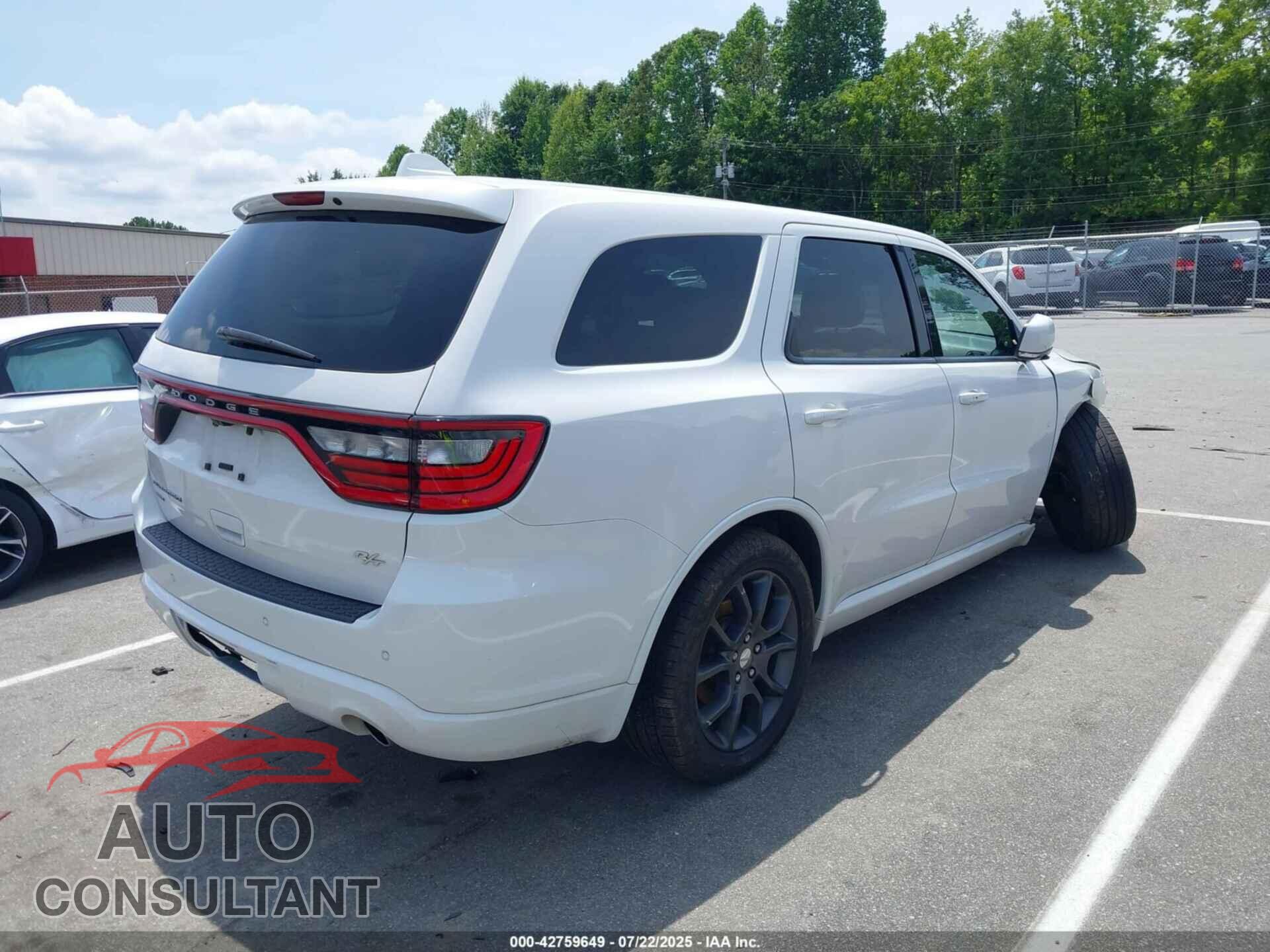 DODGE DURANGO 2017 - 1C4SDJCT5HC606669