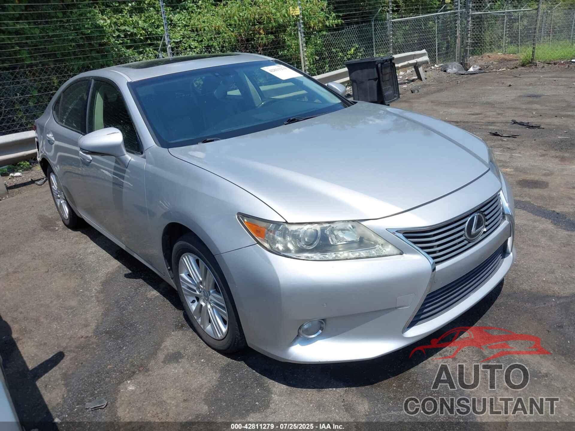 LEXUS ES 350 2013 - JTHBK1GG6D2014828
