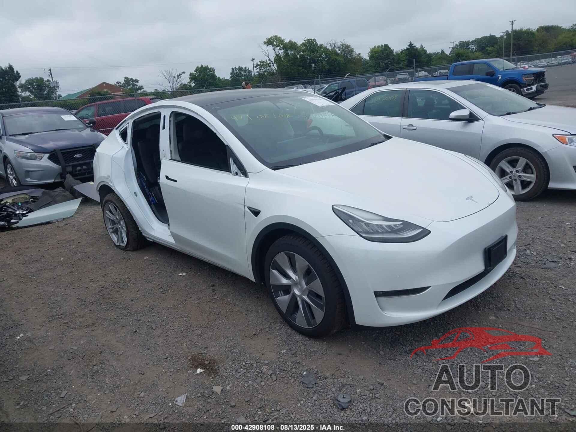 TESLA MODEL Y 2022 - 7SAYGDEE6NF434428