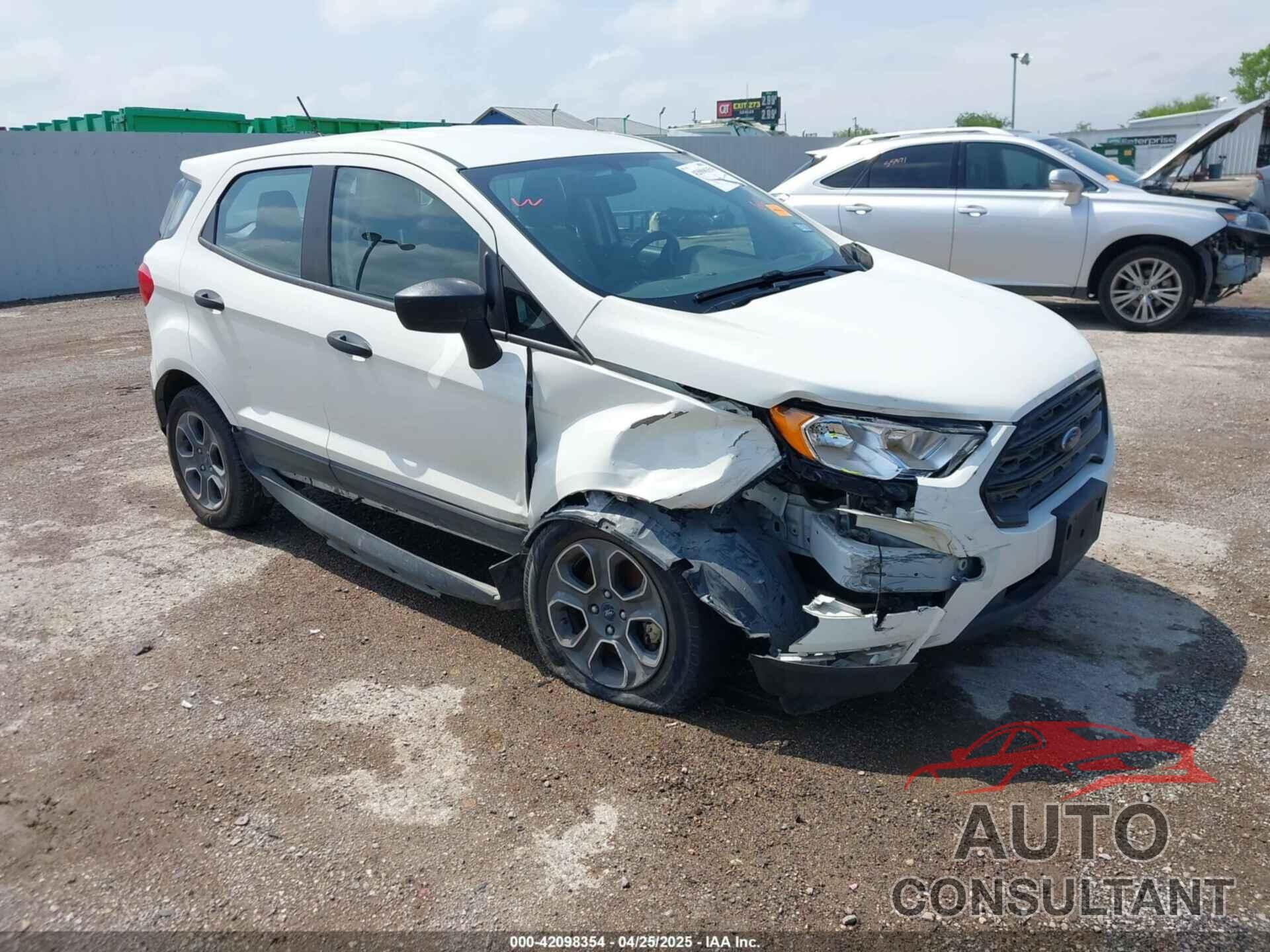 FORD ECOSPORT 2018 - MAJ3P1RE3JC207985