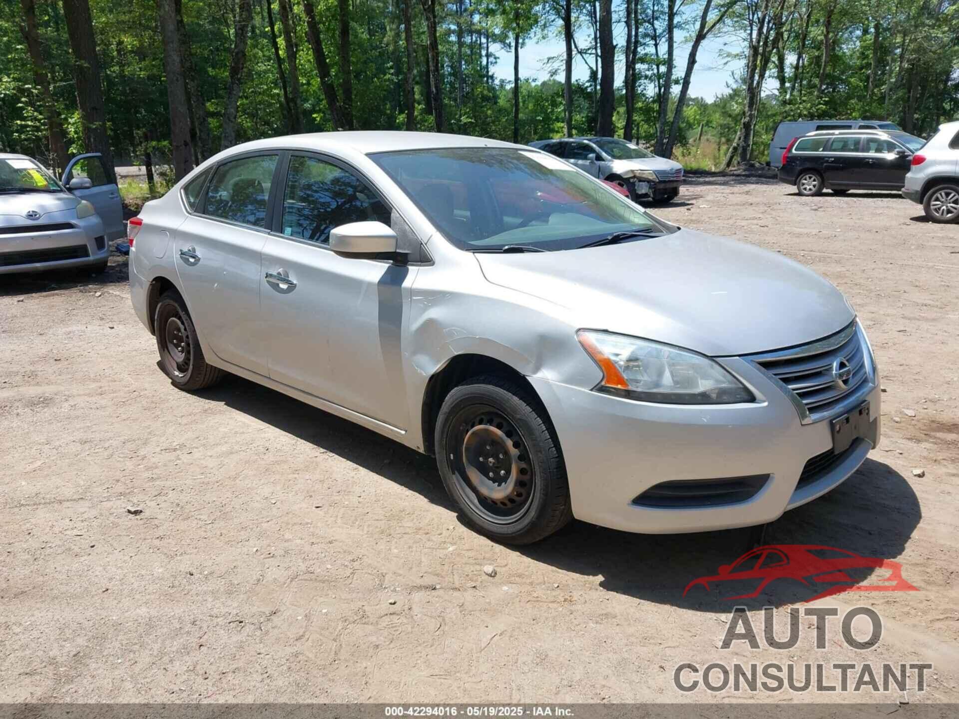 NISSAN SENTRA 2015 - 3N1AB7AP0FY267644