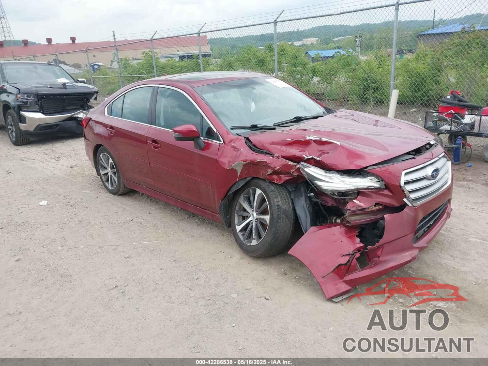 SUBARU LEGACY 2016 - 4S3BNAL60G3041270
