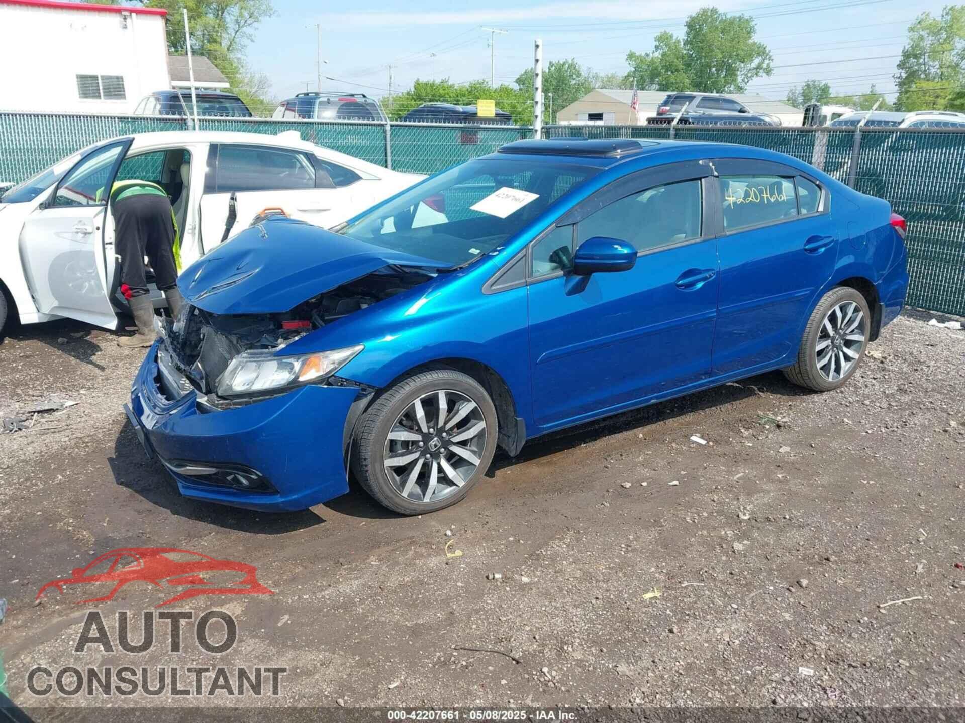 HONDA CIVIC 2014 - 2HGFB2F92EH547183