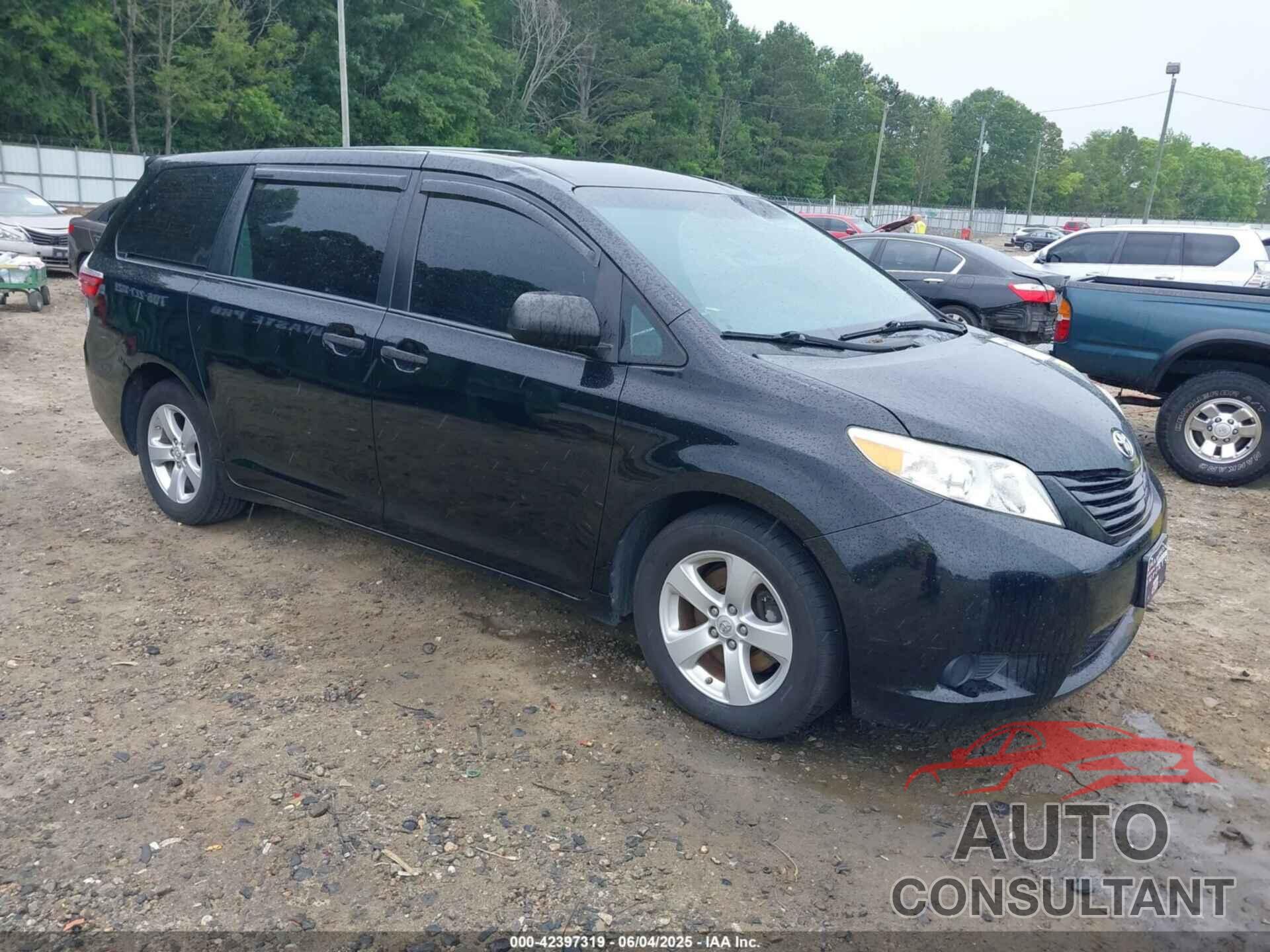 TOYOTA SIENNA 2015 - 5TDZK3DCXFS662049