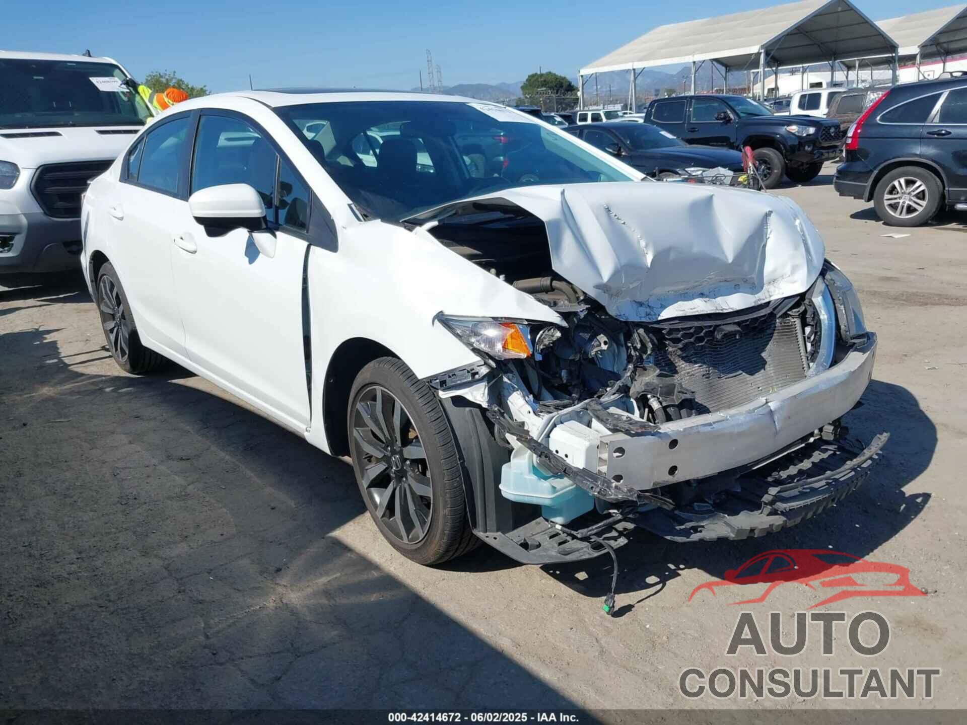 HONDA CIVIC 2015 - 19XFB2F90FE205159
