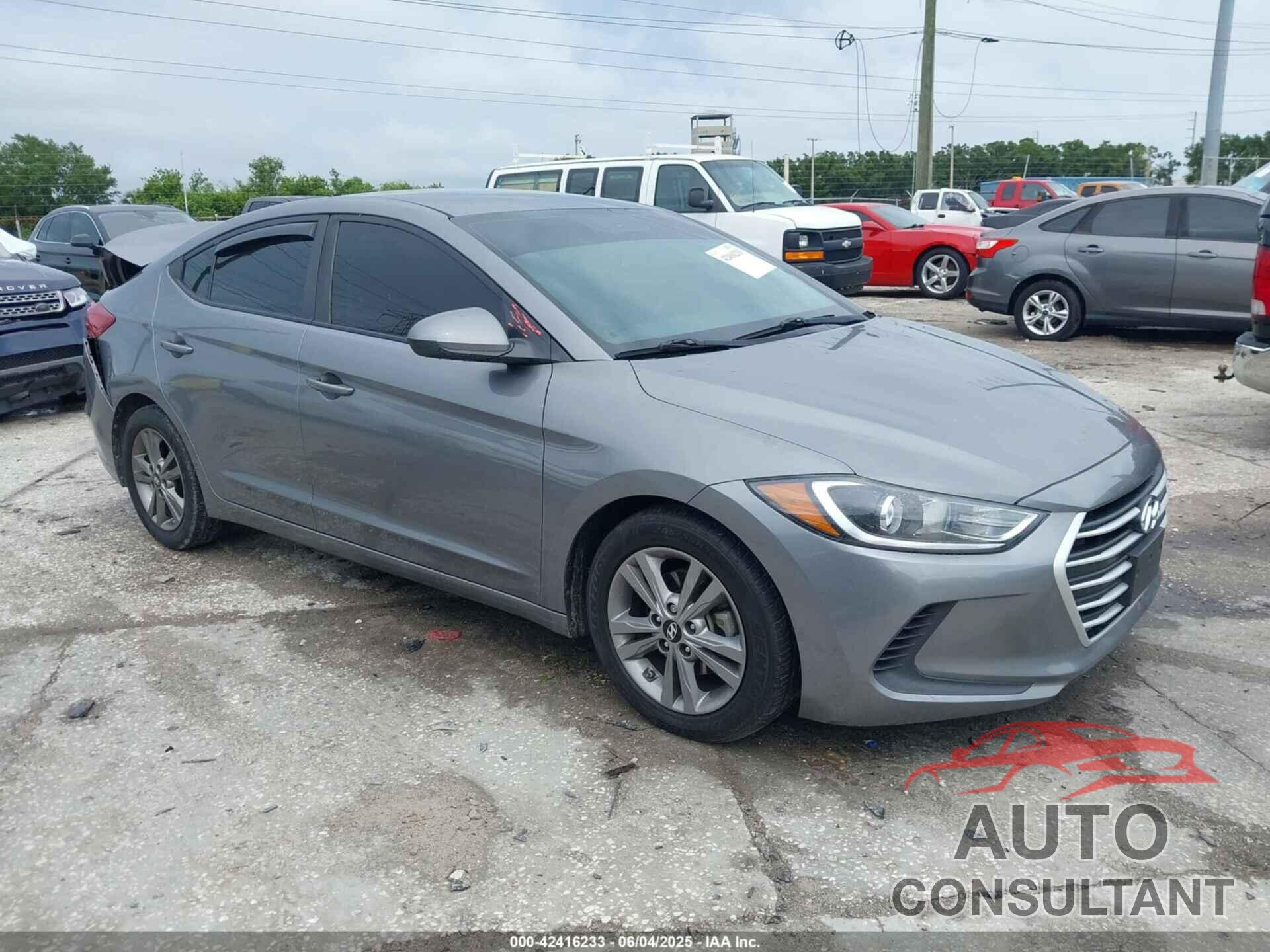 HYUNDAI ELANTRA 2018 - 5NPD84LF6JH247903