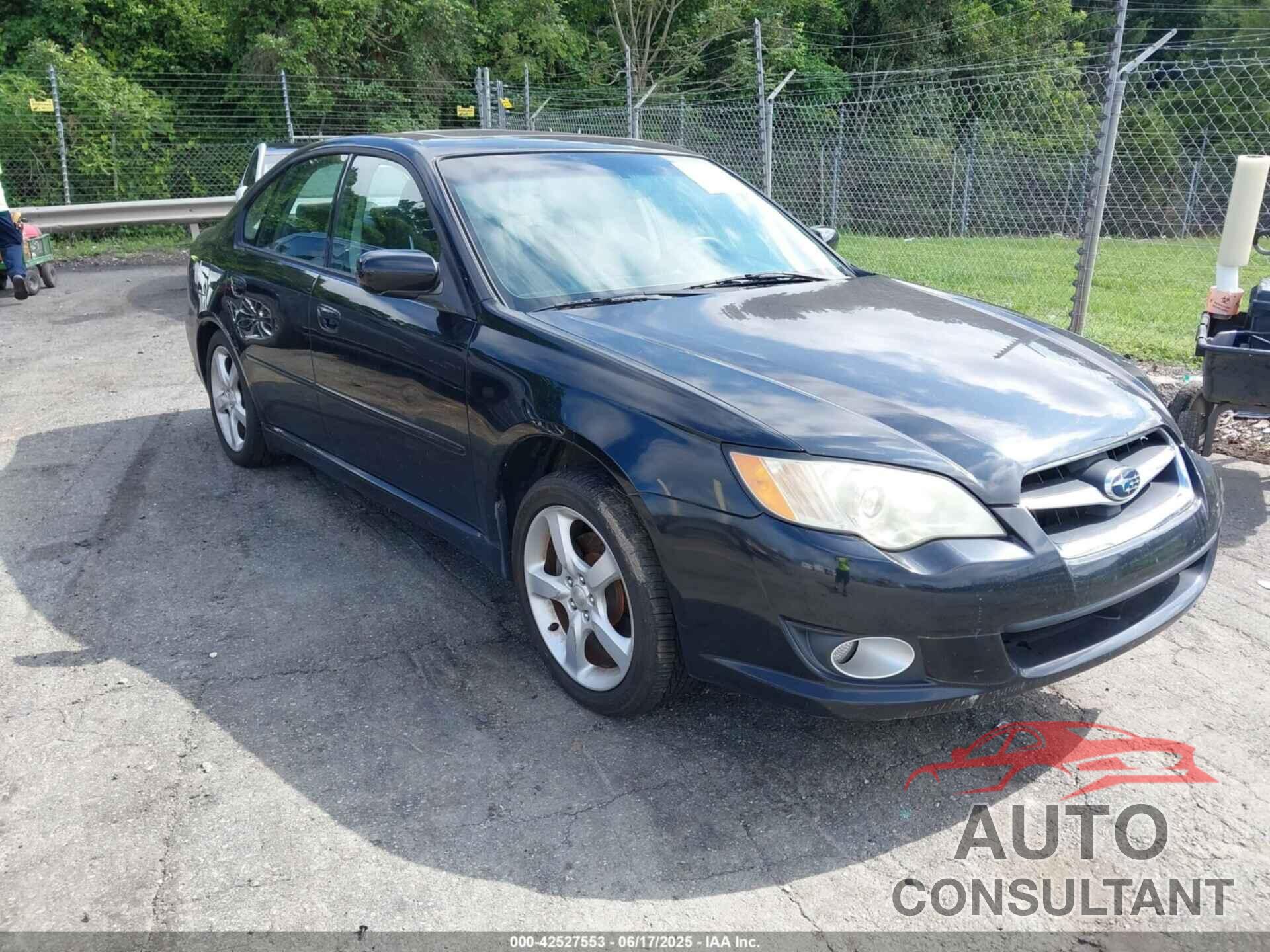 SUBARU LEGACY 2009 - 4S3BL616497230005