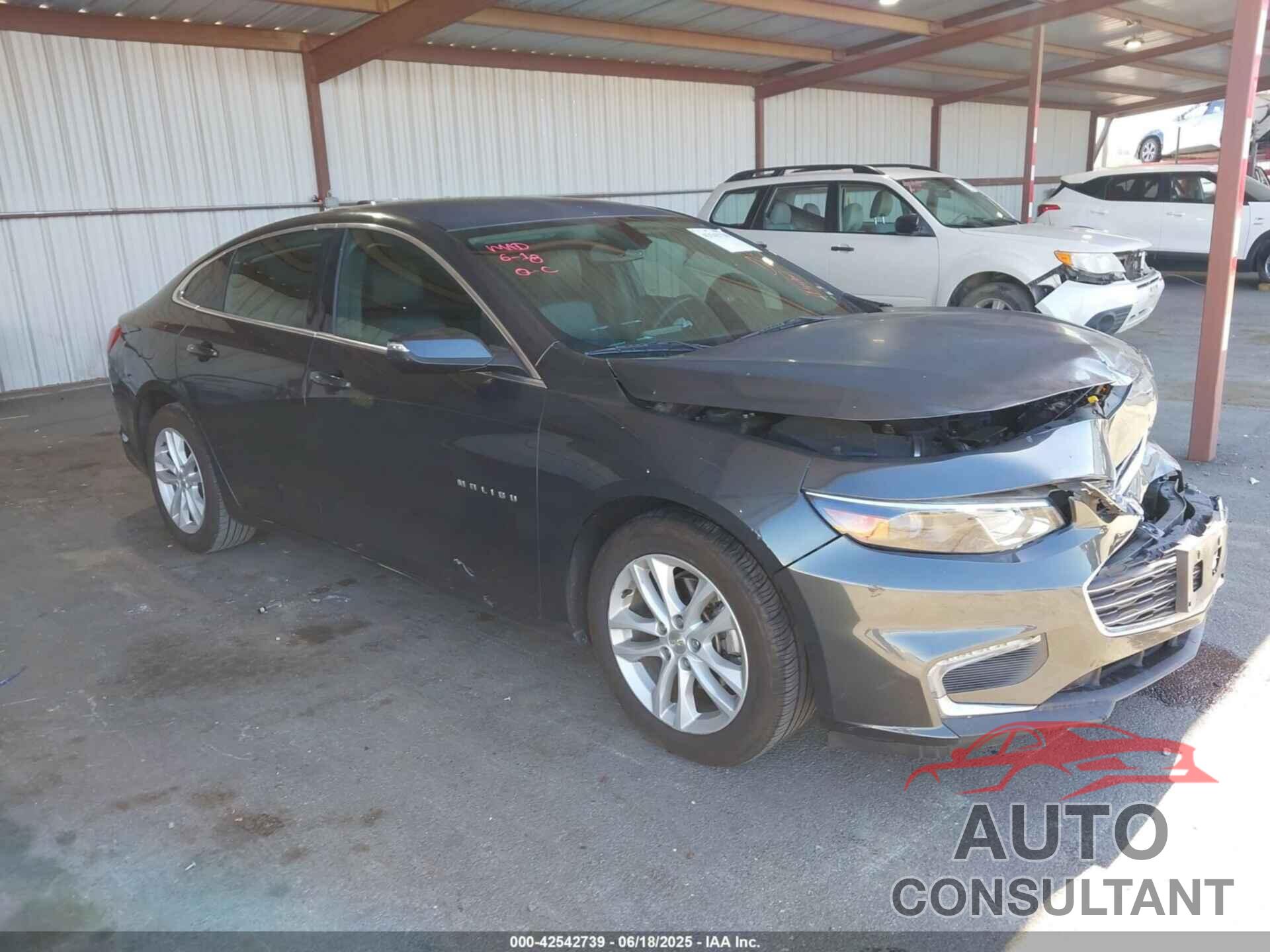 CHEVROLET MALIBU 2017 - 1G1ZE5STXHF144900
