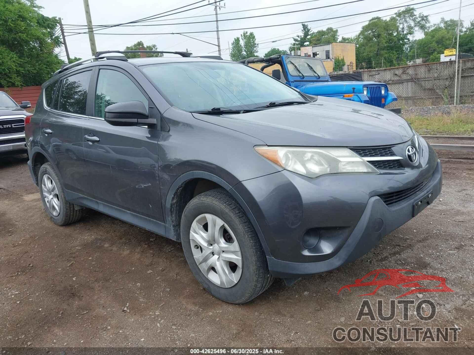 TOYOTA RAV4 2013 - 2T3ZFREV0DW005389