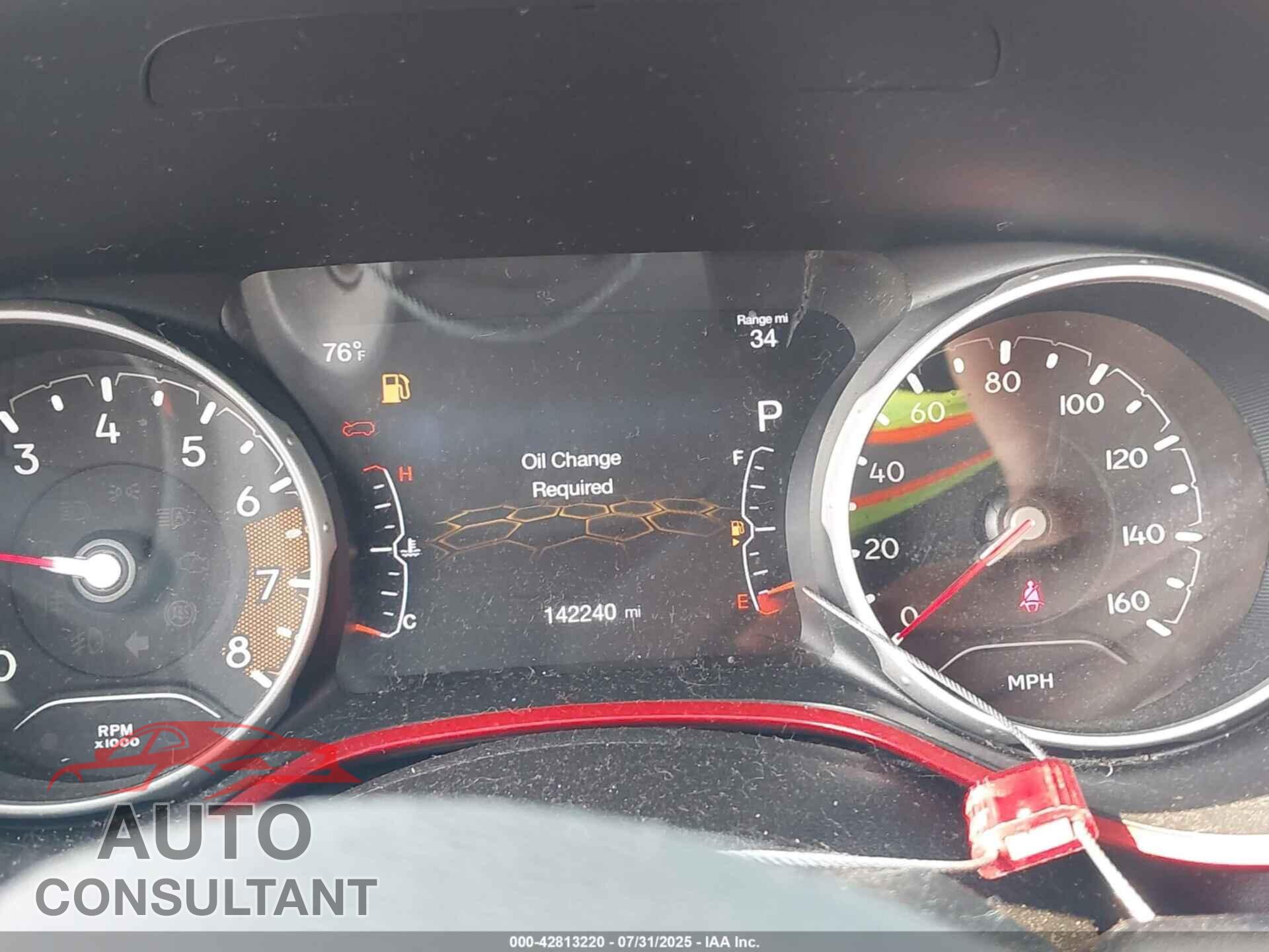 JEEP COMPASS 2020 - 3C4NJDDB4LT208167