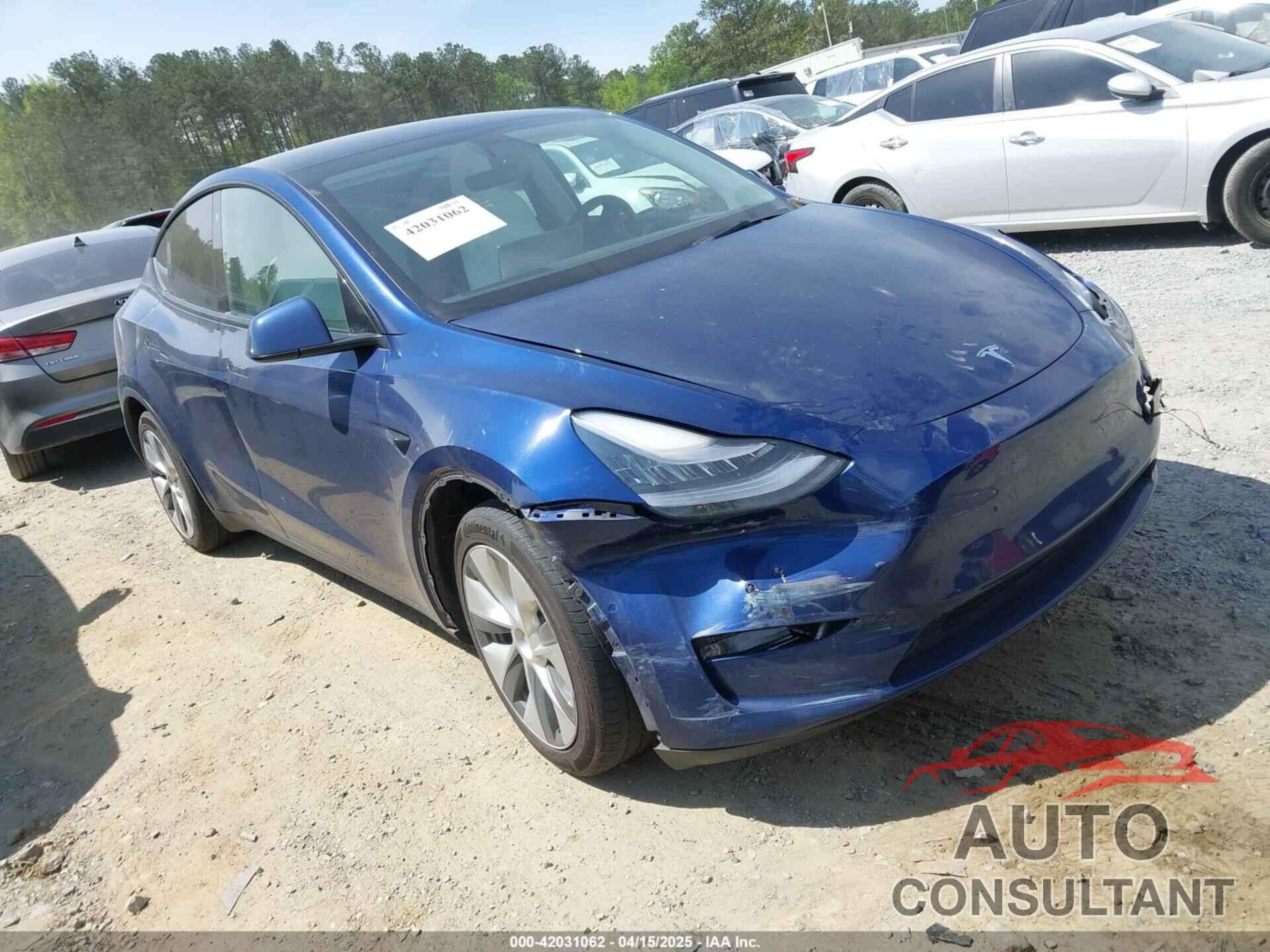 TESLA MODEL Y 2021 - 5YJYGDED8MF116359