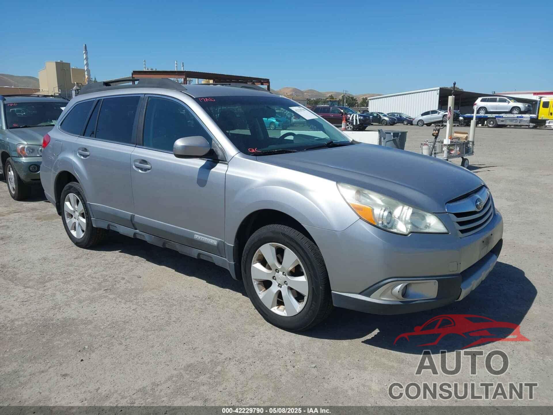 SUBARU OUTBACK 2011 - 4S4BRCJC4B3401072