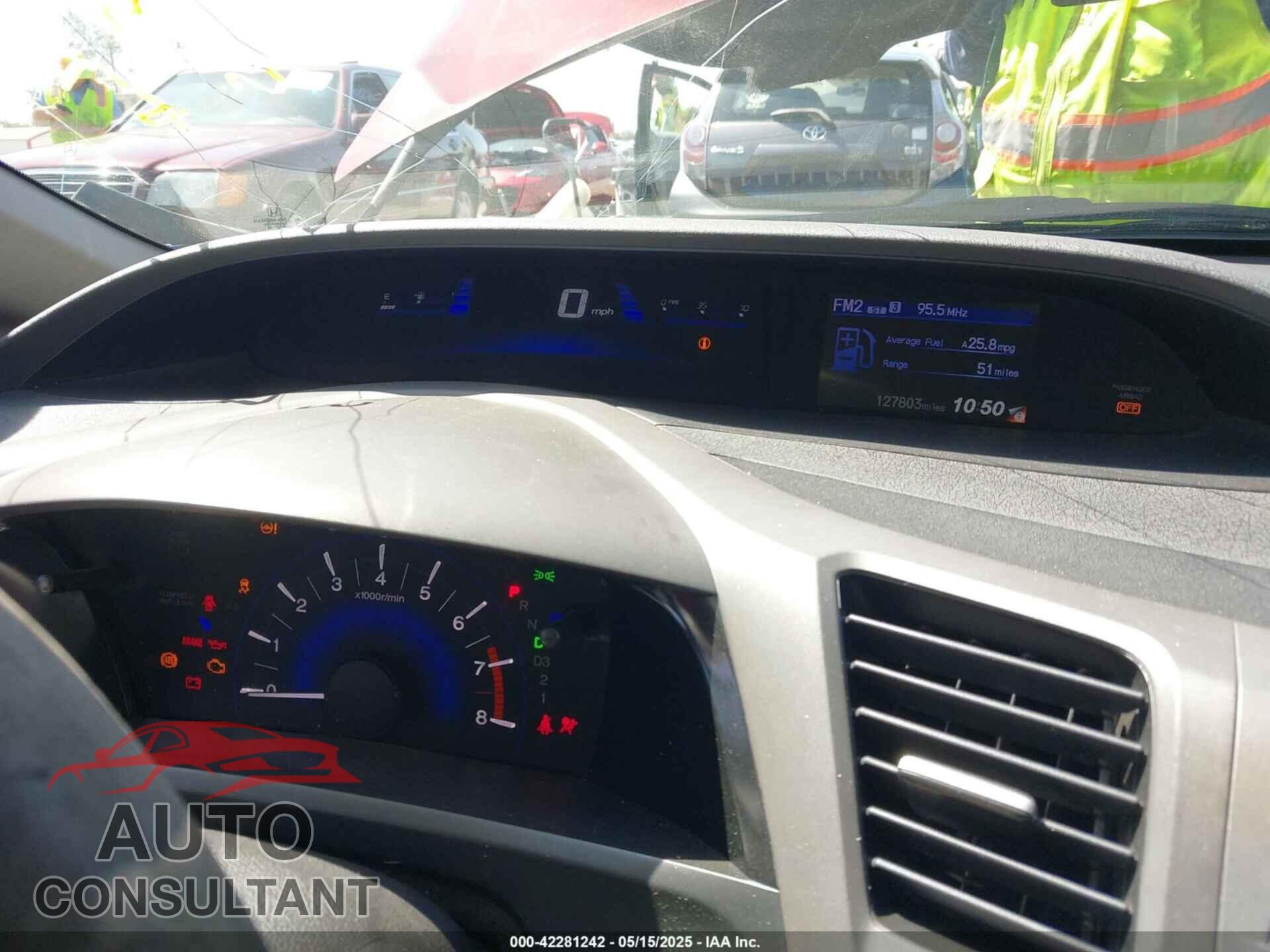 HONDA CIVIC 2012 - 2HGFB2F51CH565300
