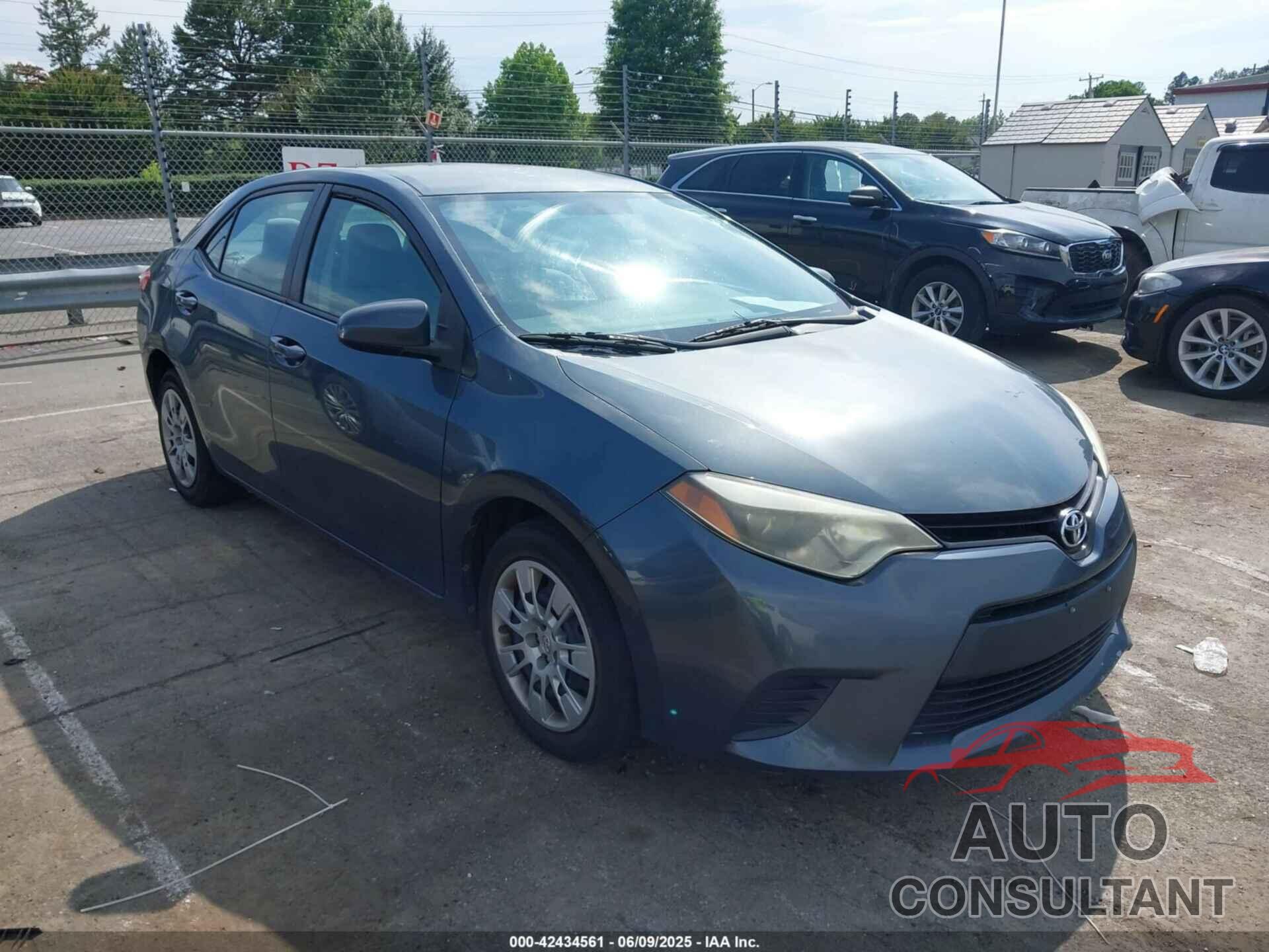 TOYOTA COROLLA 2014 - 5YFBURHE9EP146539