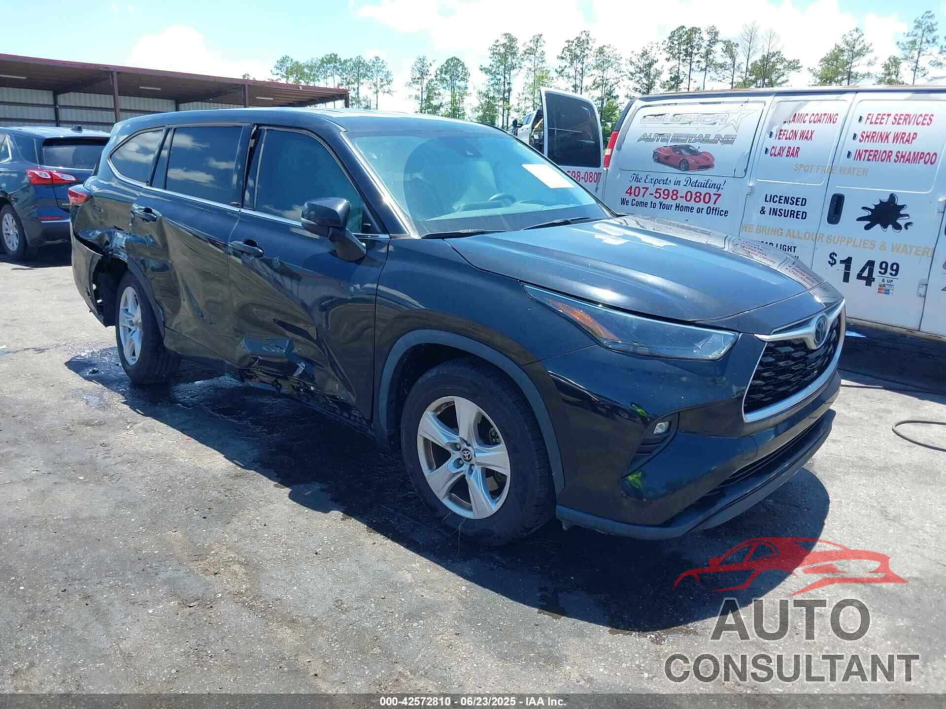 TOYOTA HIGHLANDER 2022 - 5TDZZRAH9NS107784