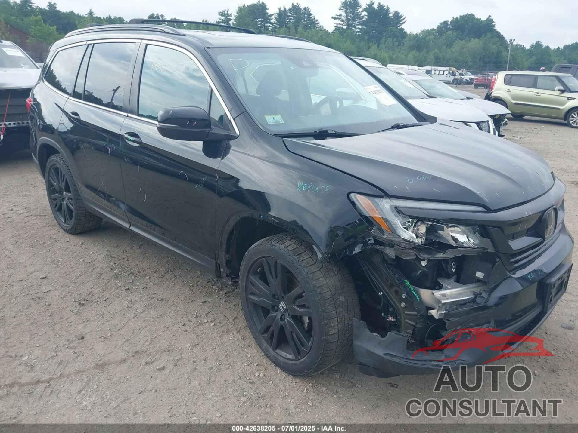 HONDA PILOT 2021 - 5FNYF6H26MB059426