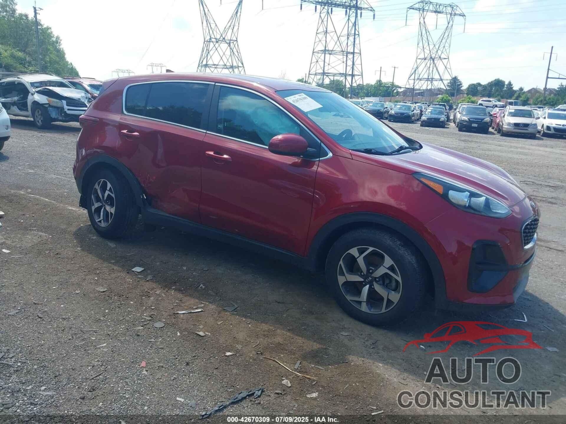 KIA SPORTAGE 2020 - KNDPM3AC2L7674059
