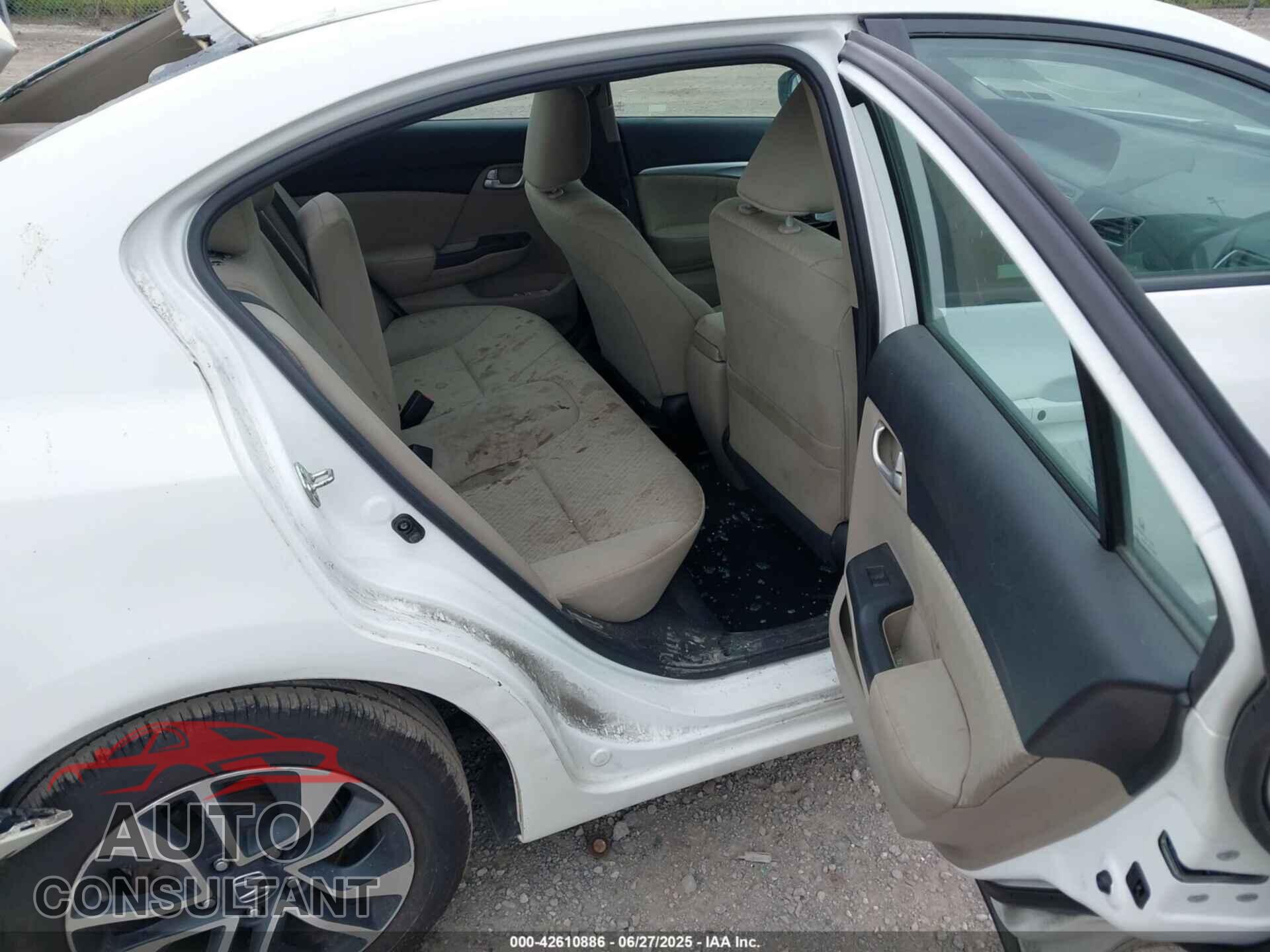 HONDA CIVIC 2015 - 19XFB2F88FE286368