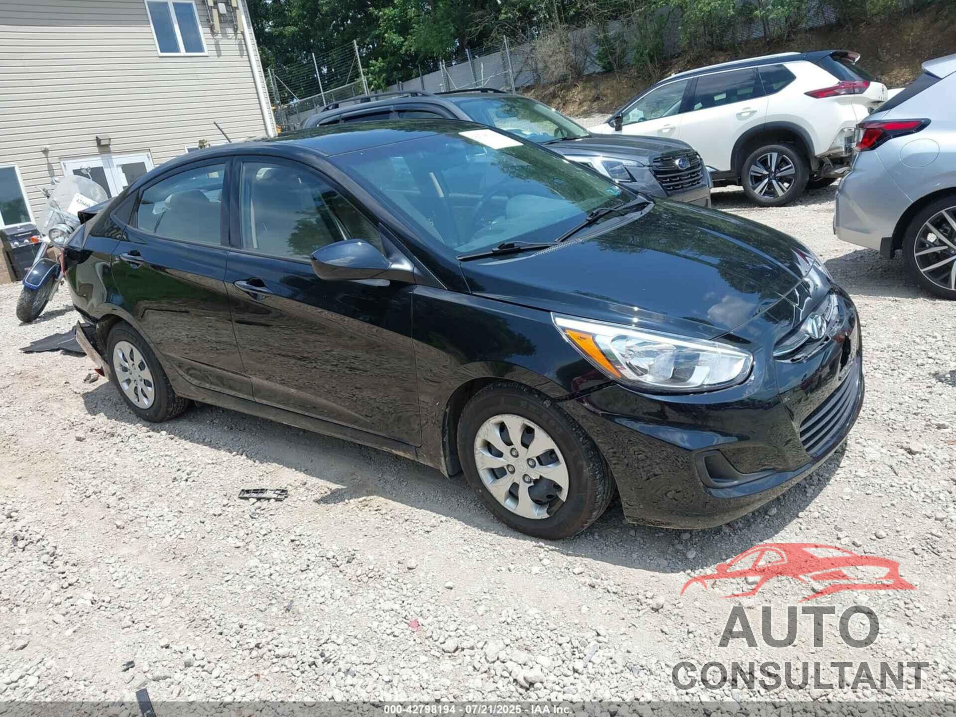 HYUNDAI ACCENT 2016 - KMHCT4AE7GU083186