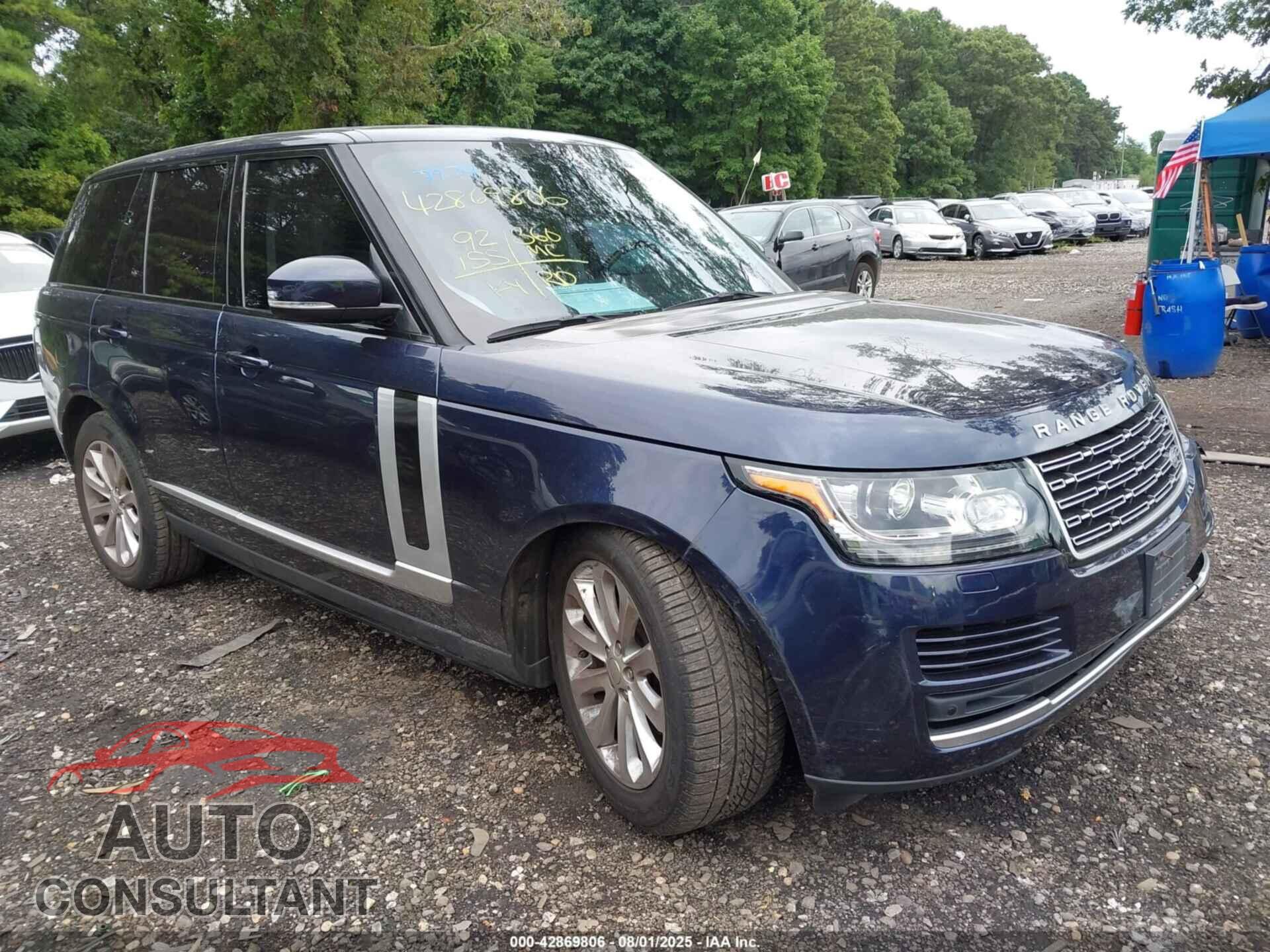 LAND ROVER RANGE ROVER 2014 - SALGS2WF3EA191441