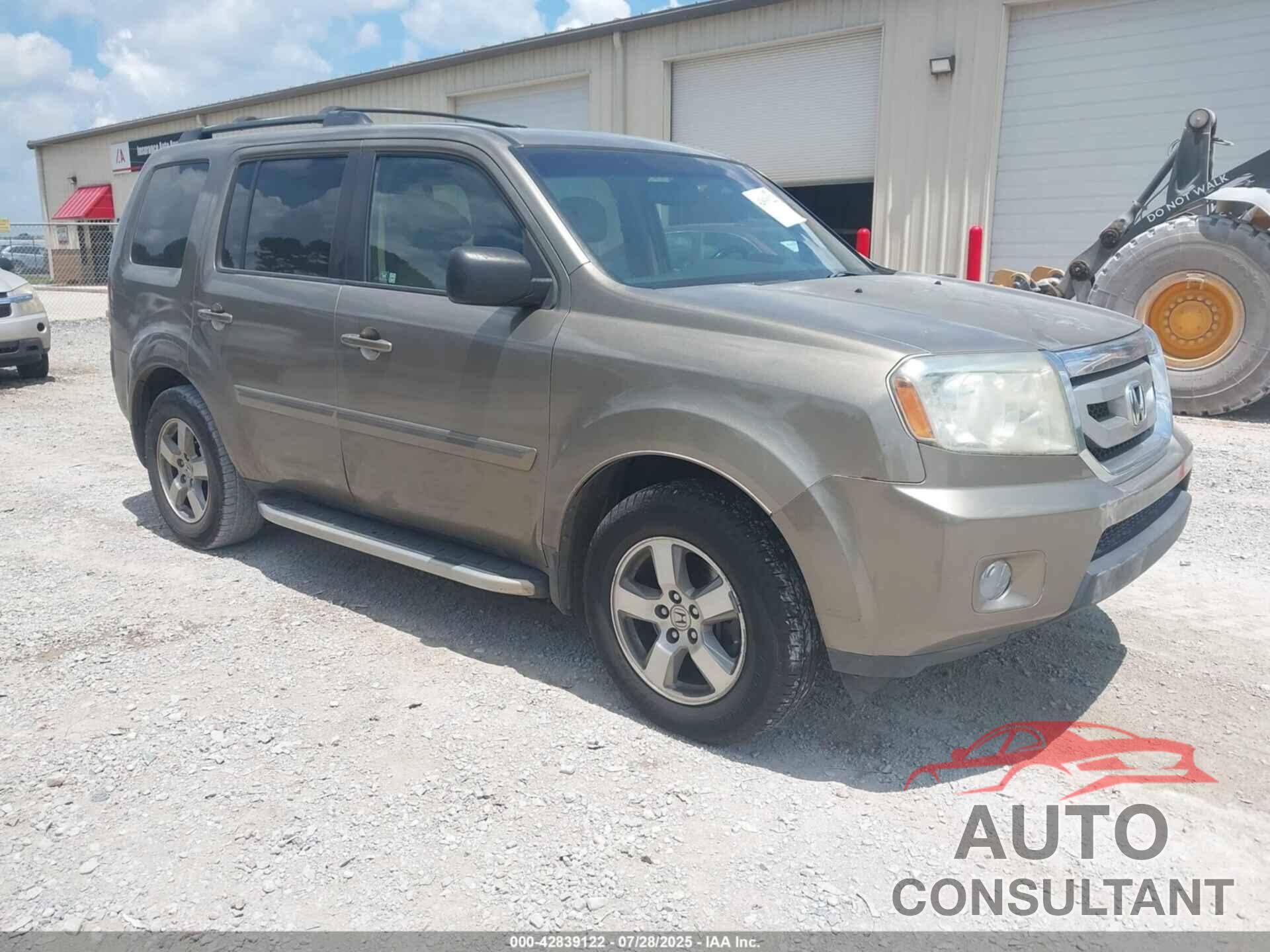 HONDA PILOT 2010 - 5FNYF3H60AB021011