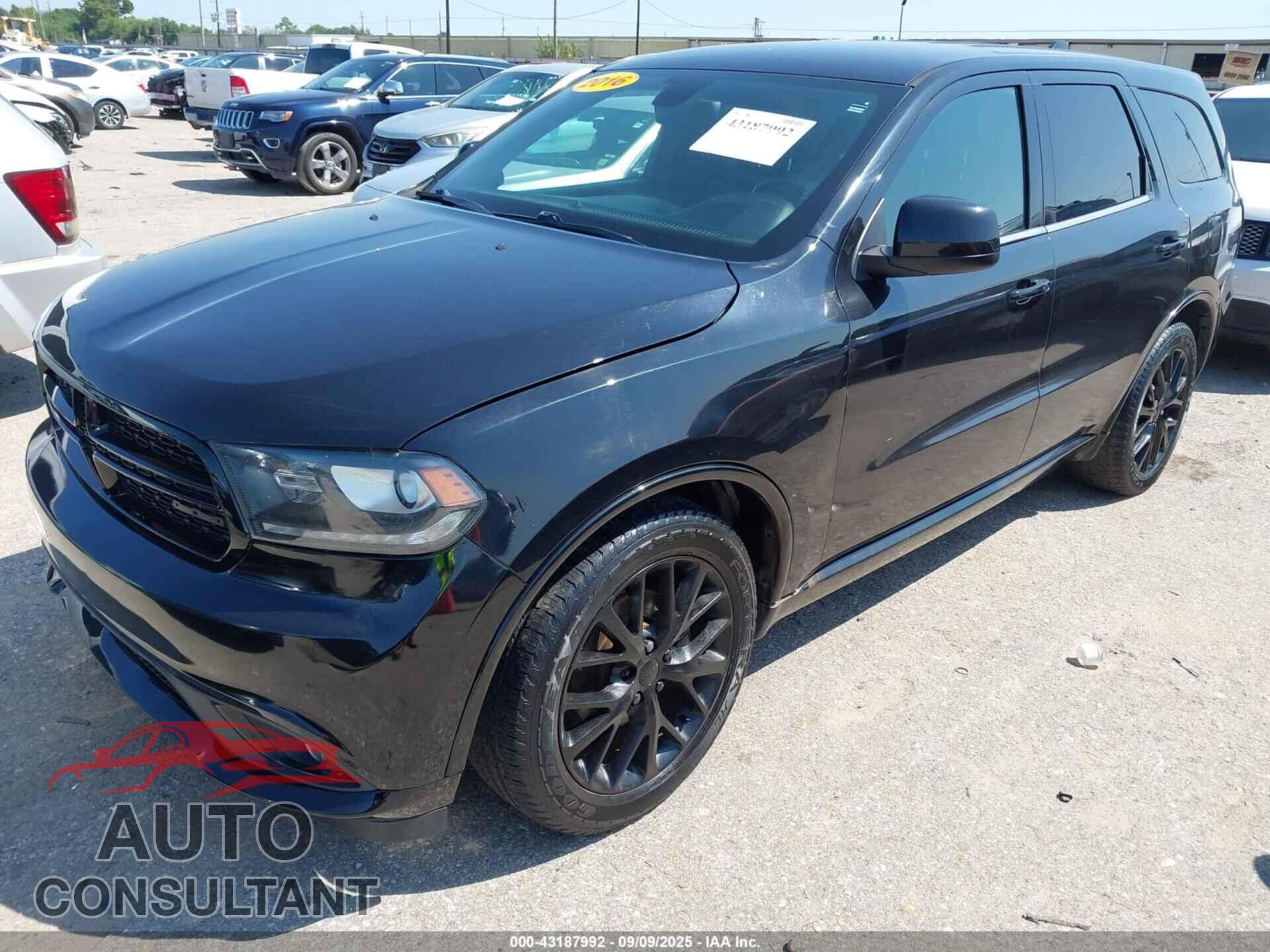 DODGE DURANGO 2016 - 1C4RDHAG2GC466947