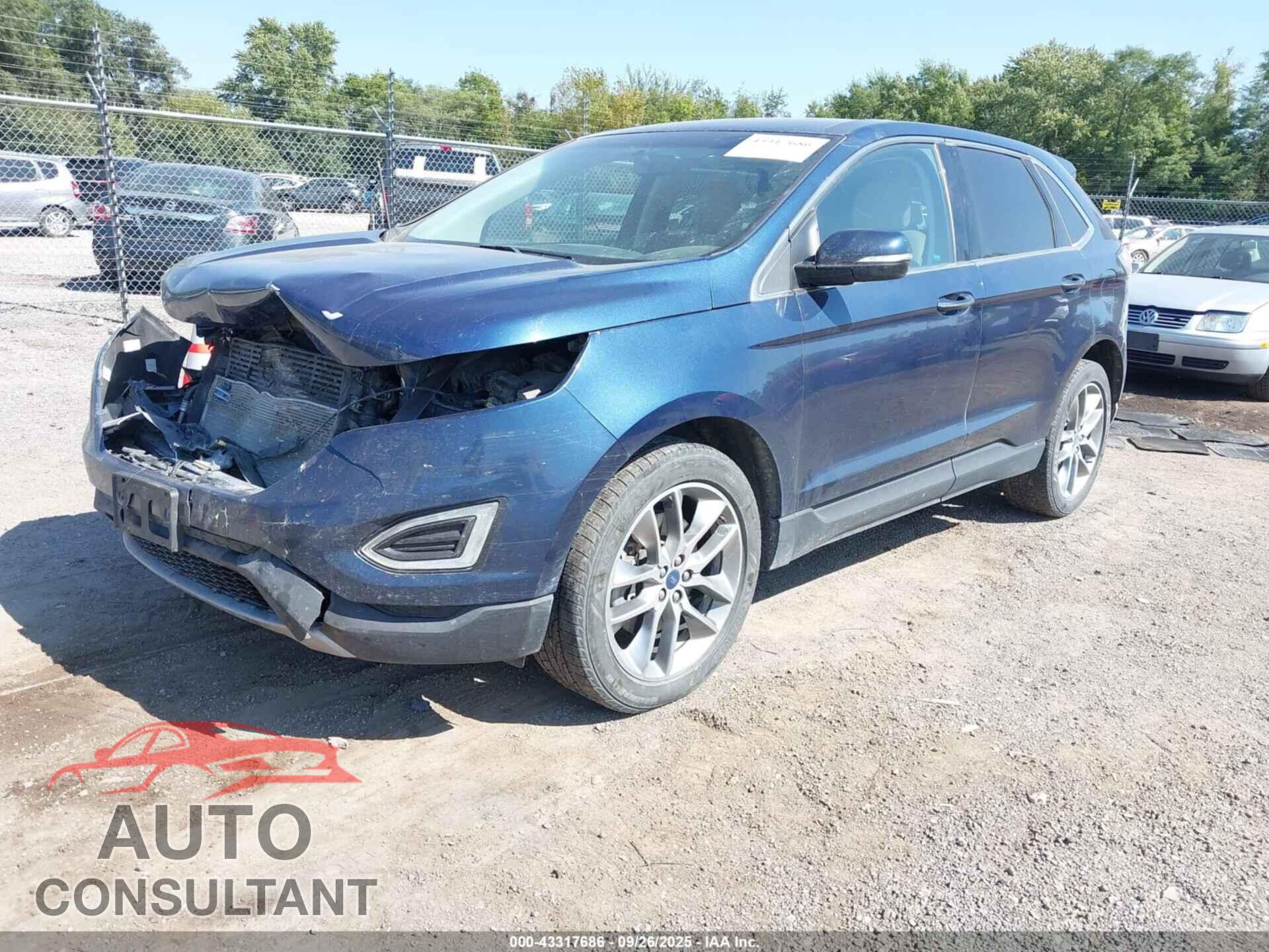 FORD EDGE 2017 - 2FMPK4K80HBB74112