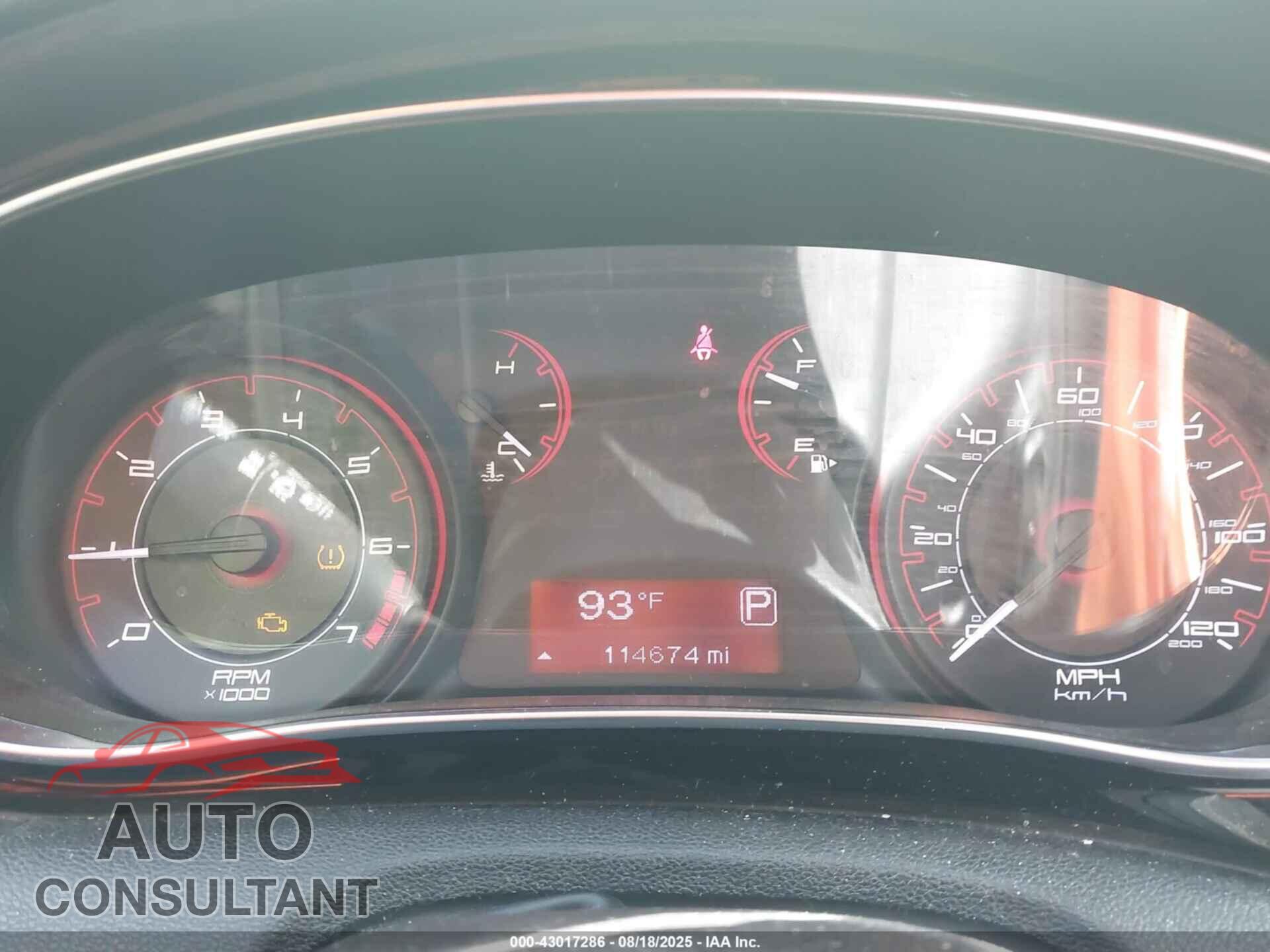 DODGE DART 2013 - 1C3CDFBA0DD103433