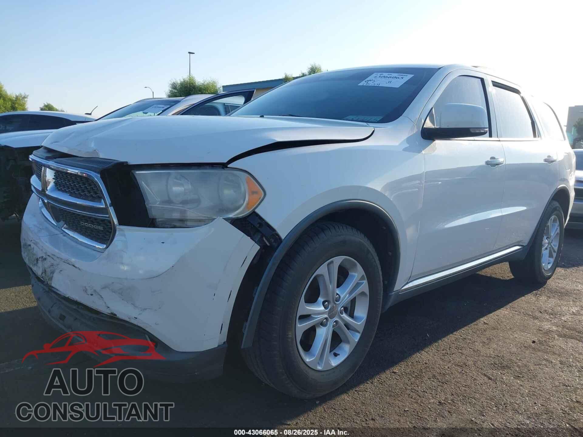 DODGE DURANGO 2012 - 1C4RDHDG7CC113691