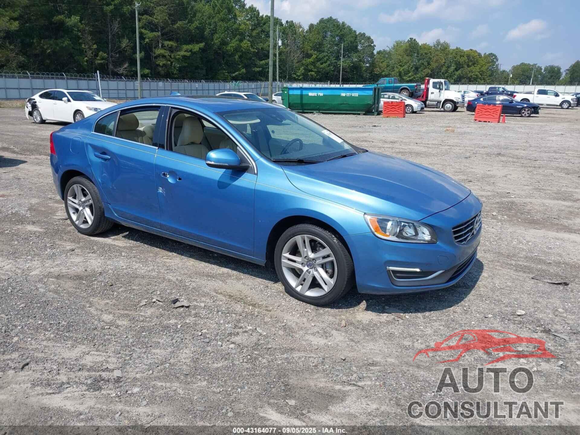 VOLVO S60 2014 - YV1612FS7E2278881