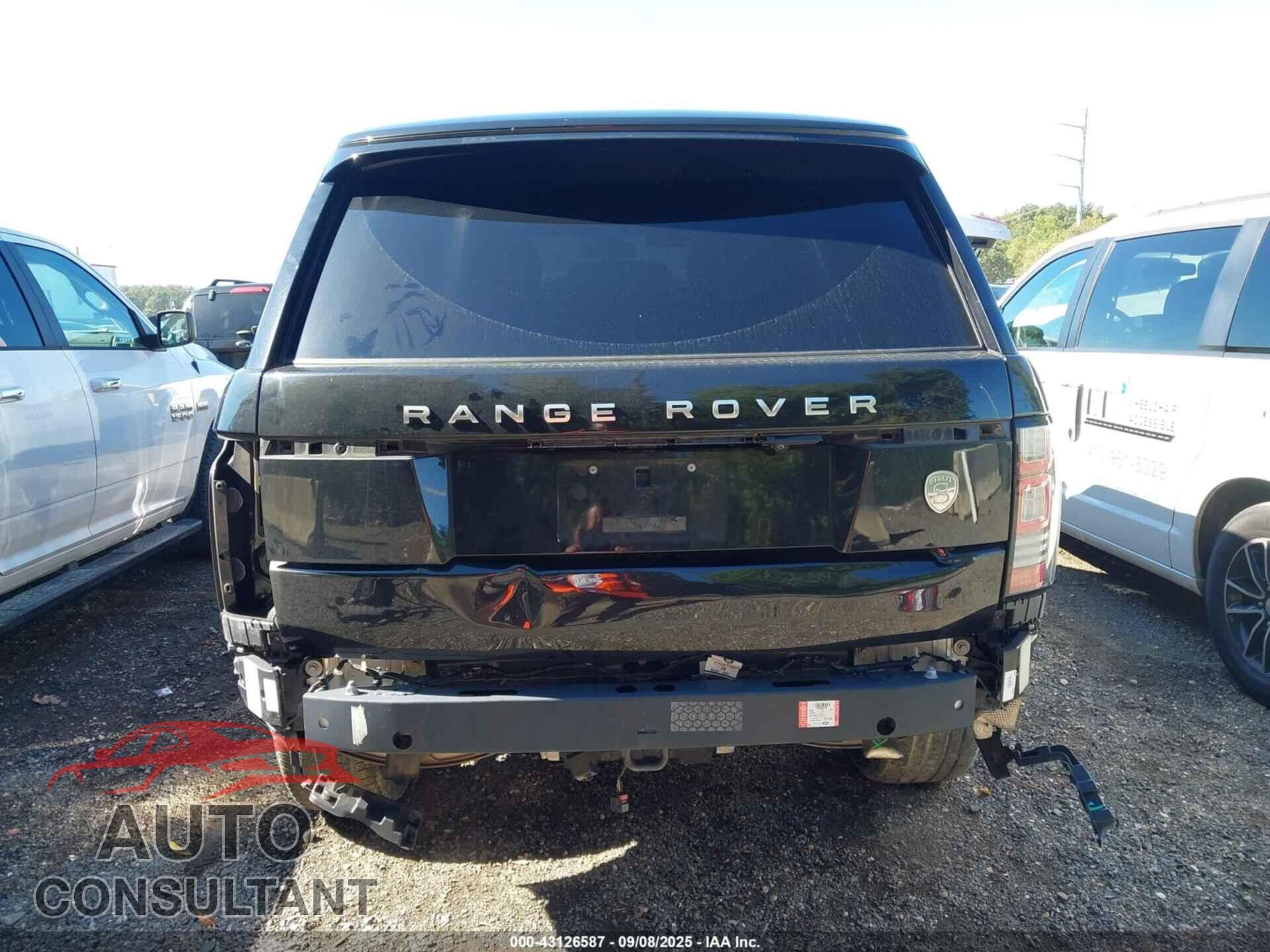 LAND ROVER RANGE ROVER 2013 - SALGS2DF9DA120035