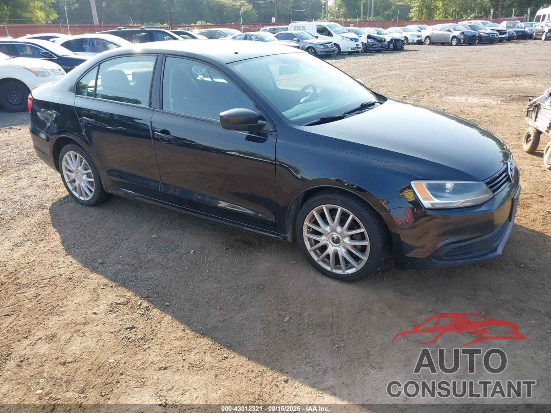 VOLKSWAGEN JETTA 2012 - 3VW1K7AJ3CM345617