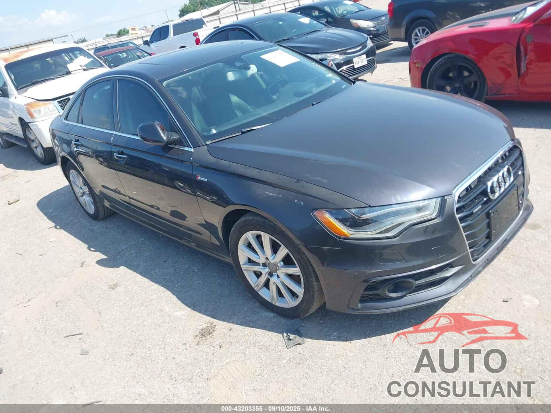 AUDI A6 2012 - WAUBGBFCXCN017006