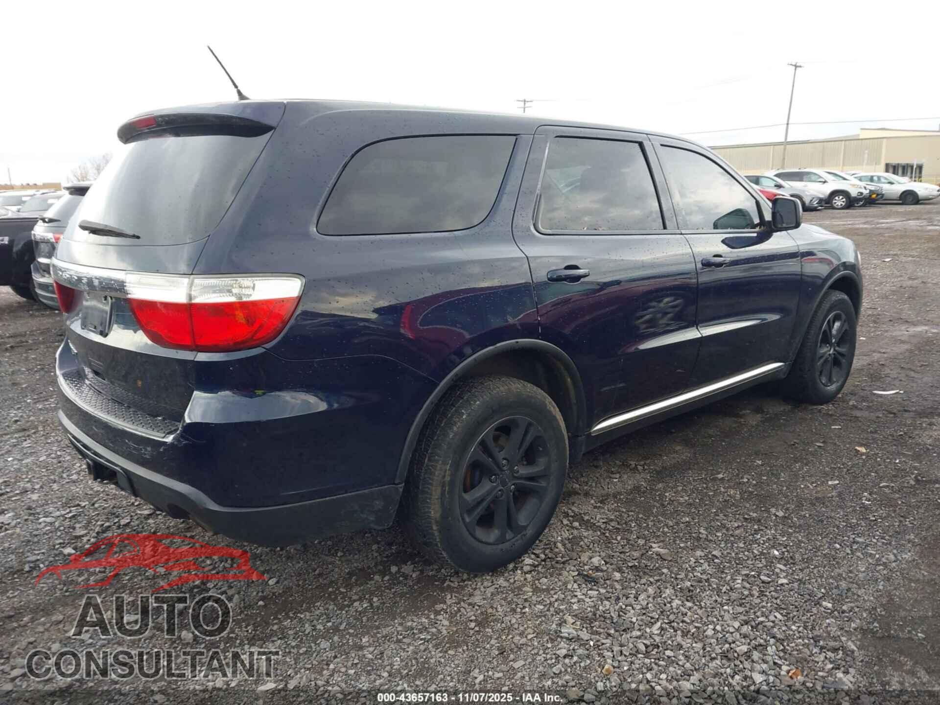 DODGE DURANGO 2013 - 1C4RDJAG2DC512456