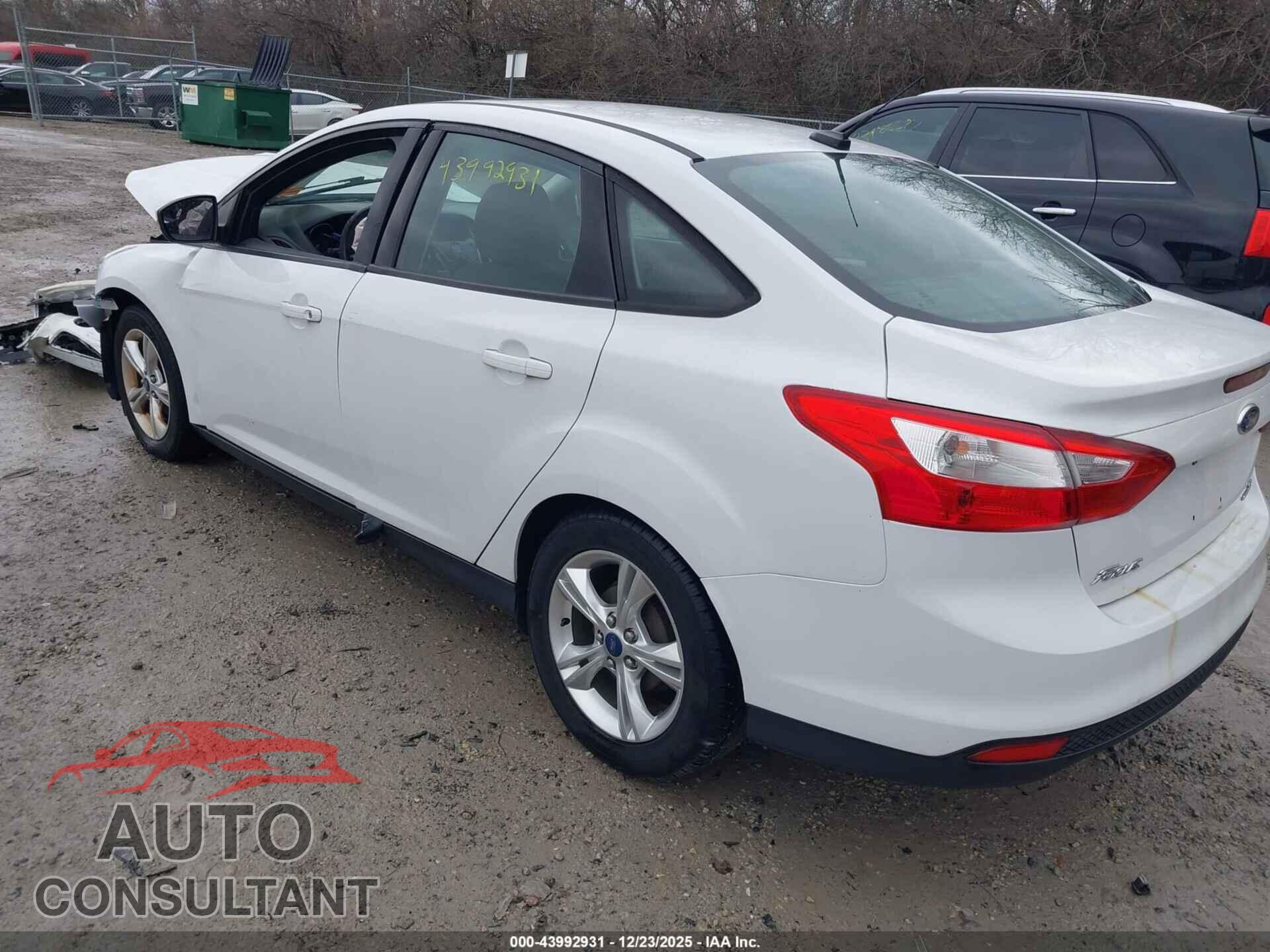 FORD FOCUS 2014 - 1FADP3F2XEL295207