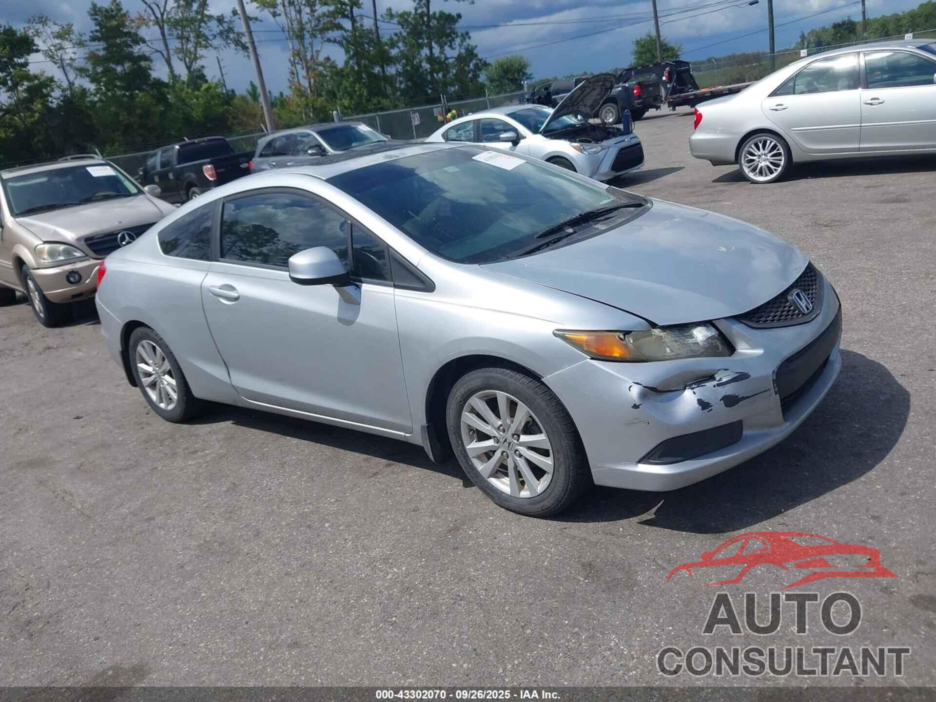 HONDA CIVIC 2012 - 2HGFG3B17CH500932