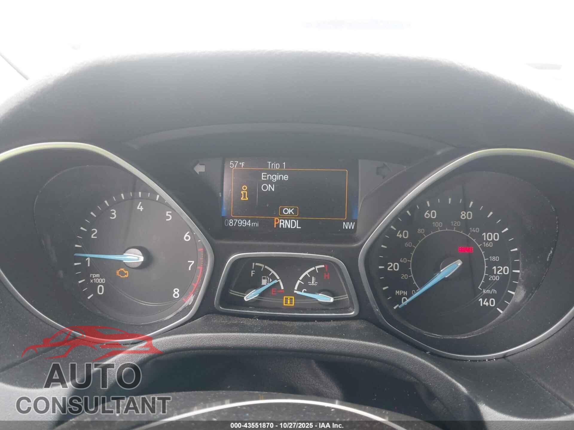 FORD FOCUS 2015 - 1FADP3F21FL250111